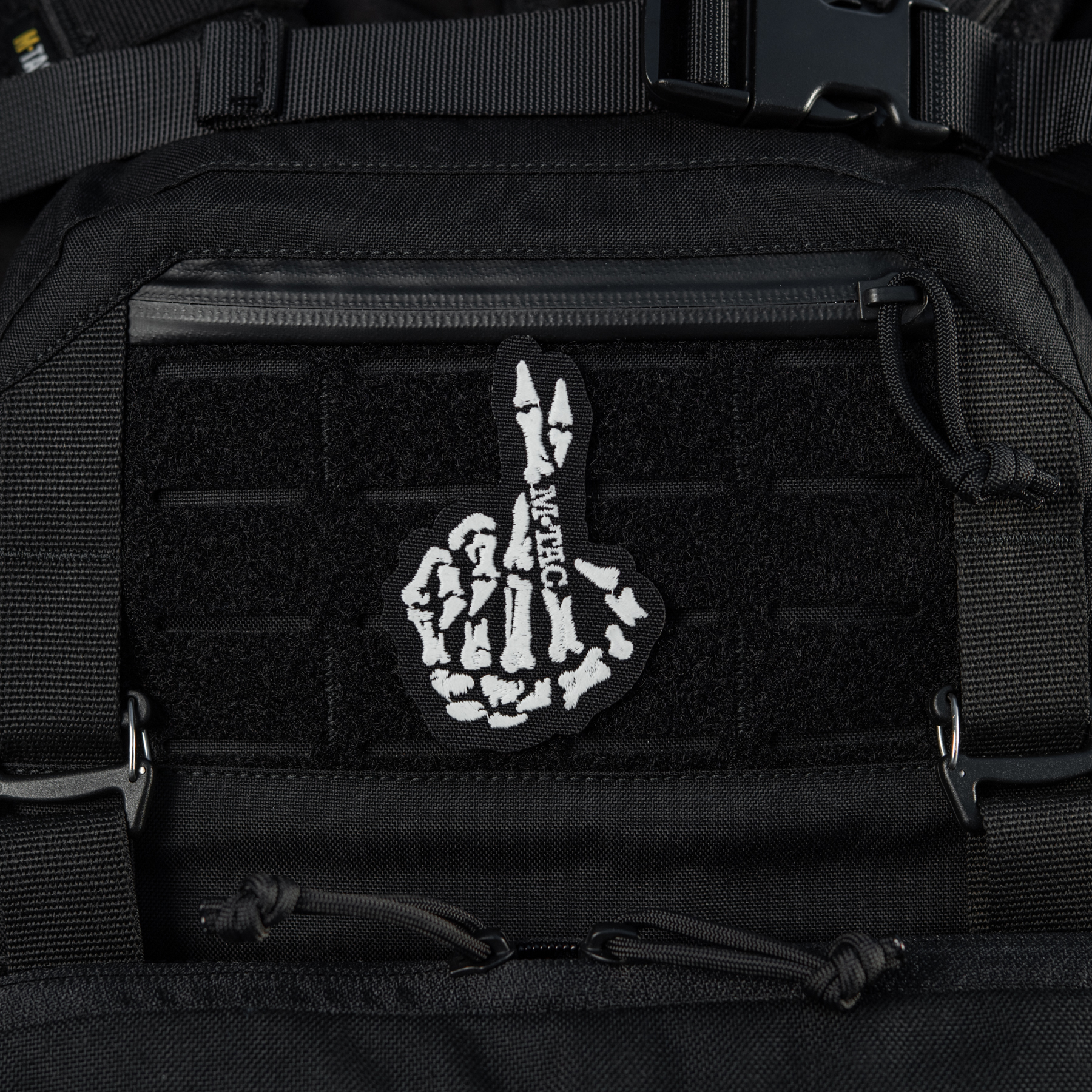M-Tac нашивка Crossed Fingers (вышивка) Black — 7