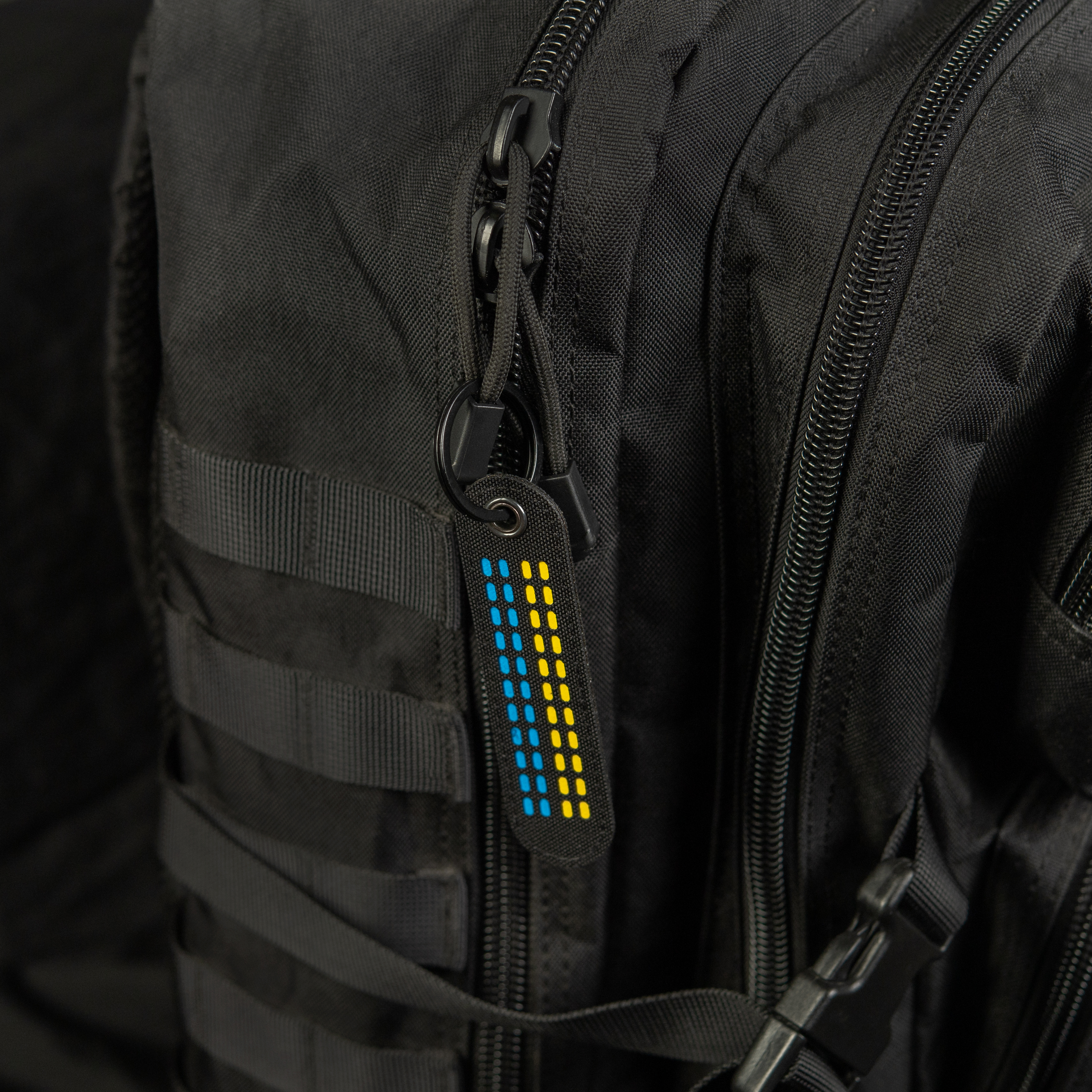 M-Tac брелок Україна Black/Yellow/Blue — 13