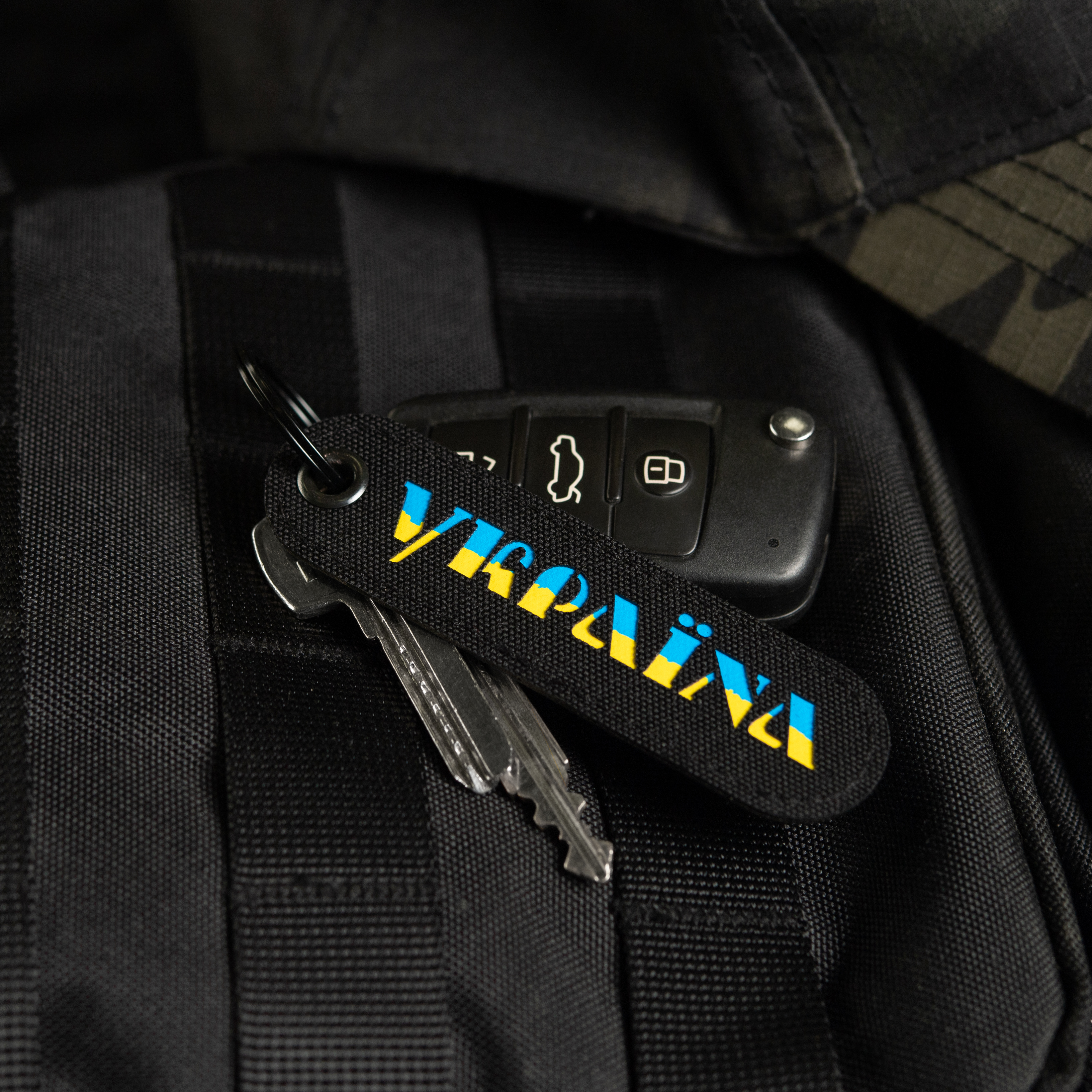 M-Tac брелок Україна Black/Yellow/Blue — 6