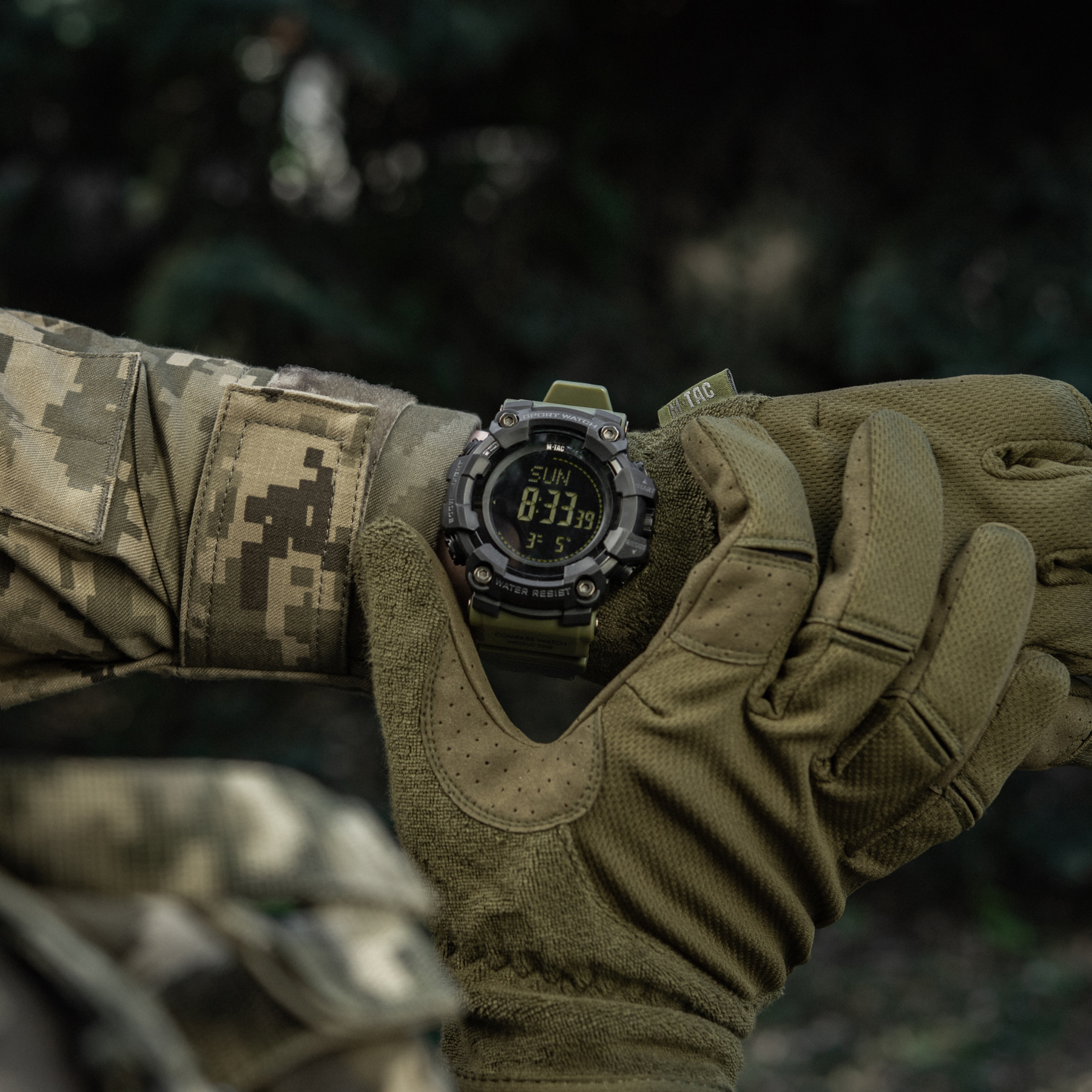 M-Tac часы тактические 2037 Army Green — 16