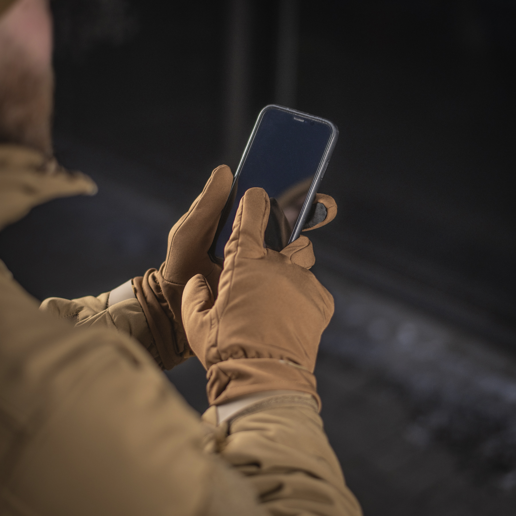 M-Tac перчатки демисезонные Soft Shell Coyote — 17