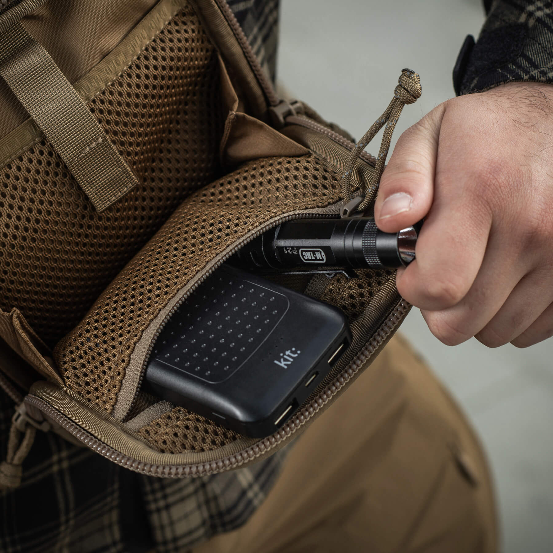 M-Tac сумка Pocket Bag Hardsling Lite-C Elite Coyote — 27