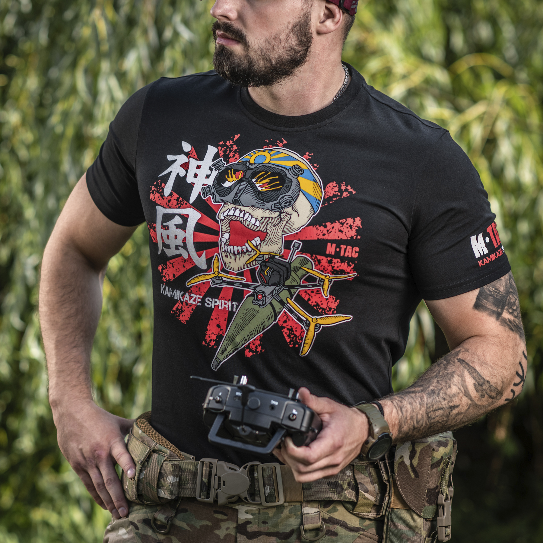 M-Tac футболка Kamikaze Spirit Black — 8