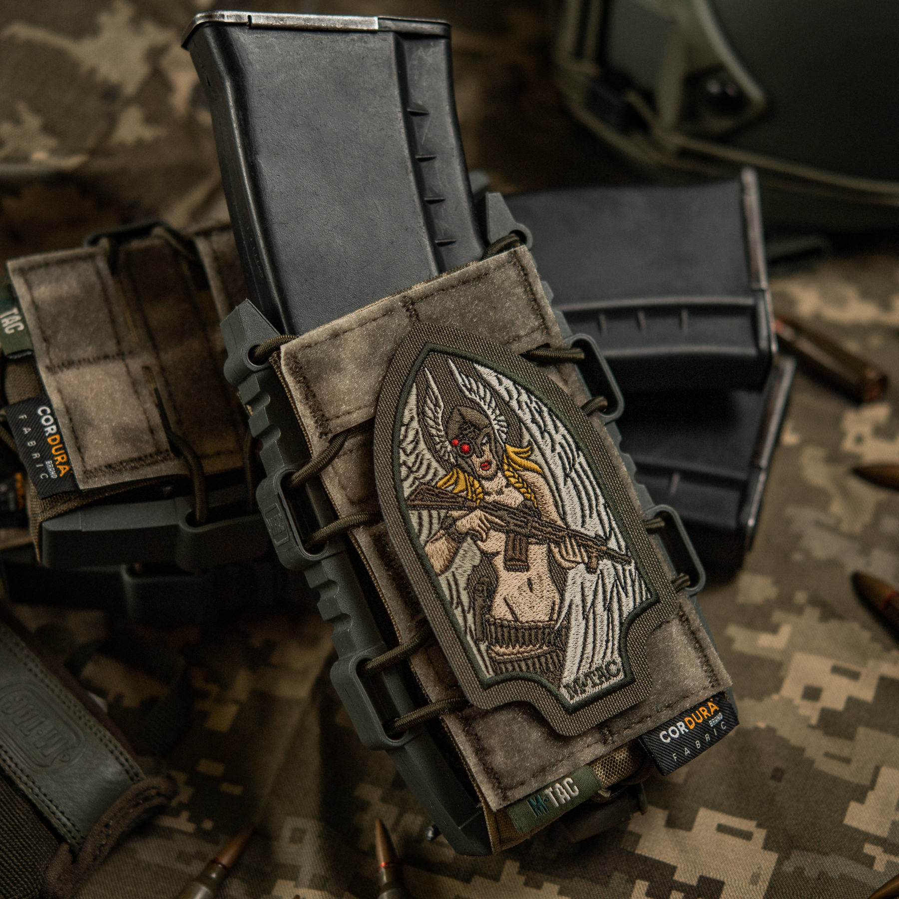 M-Tac нашивка Valkyrie (вышивка) Ranger Green — 13