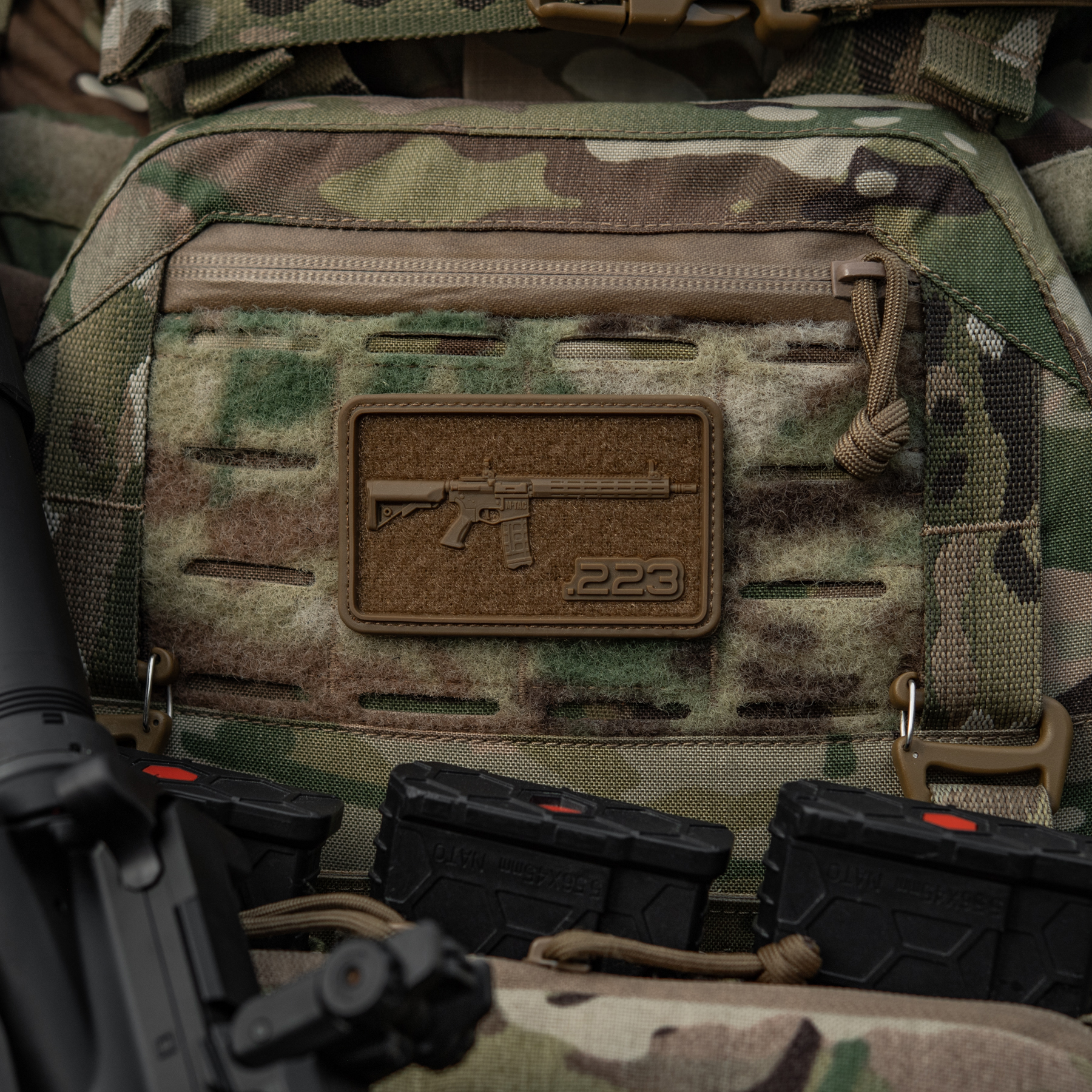 M-Tac нашивка AR-15 Velcro/PVC Coyote — 5