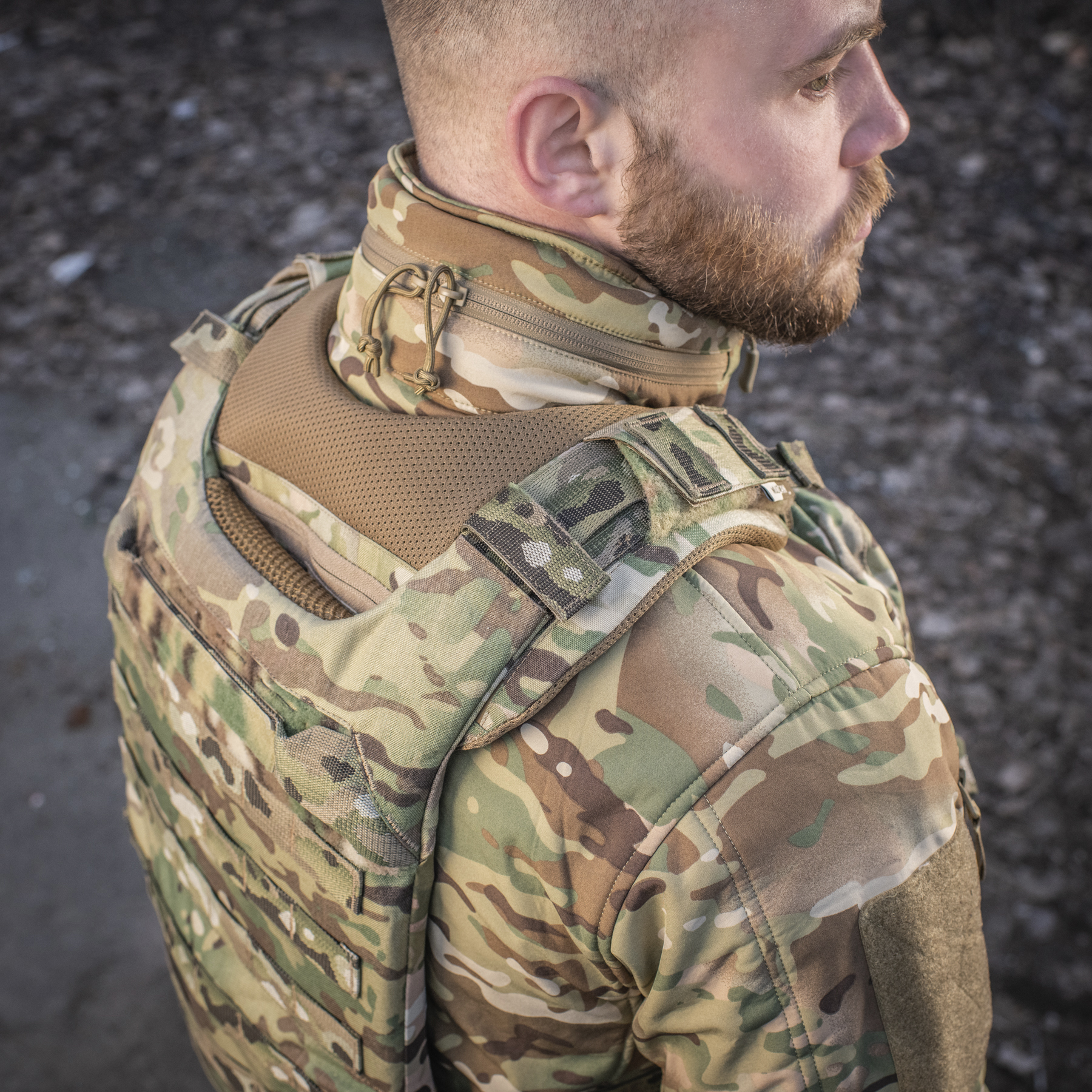 M-Tac демпфер плечевой для плитоноски Cuirass QRS Multicam — 17