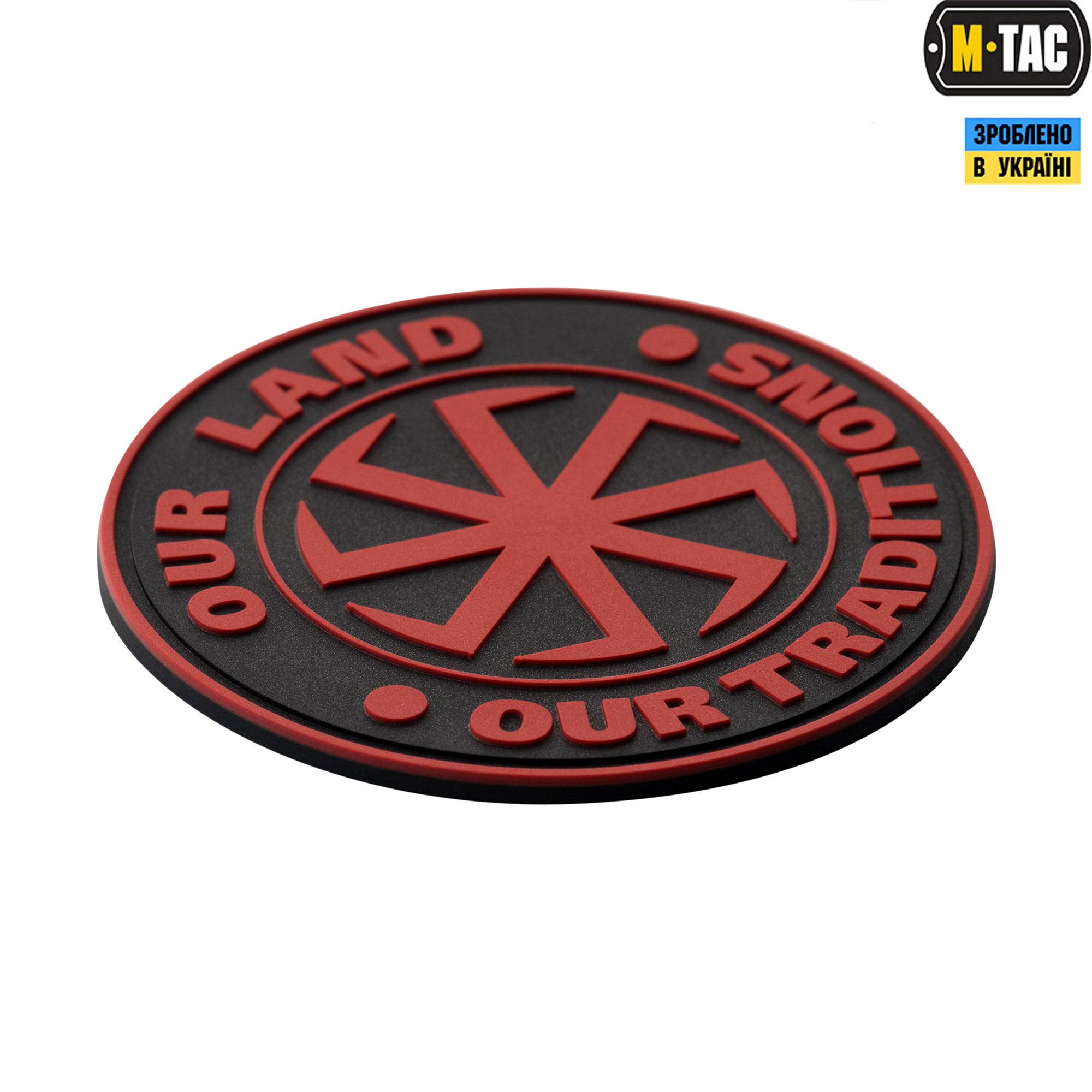 M-Tac нашивка Our Land PVC Red — 3