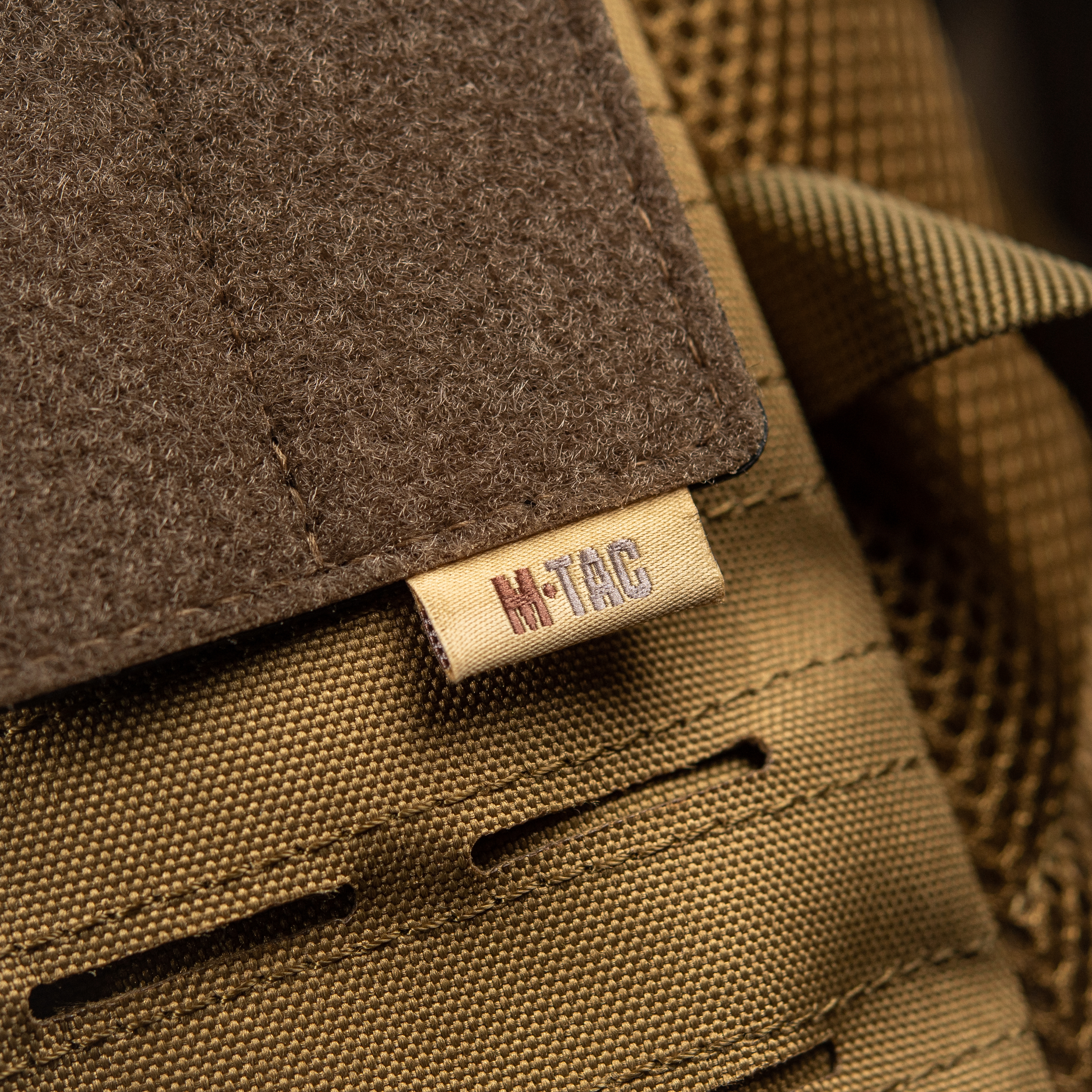 M-Tac панель для нашивок на MOLLE 80x85 Coyote — 7
