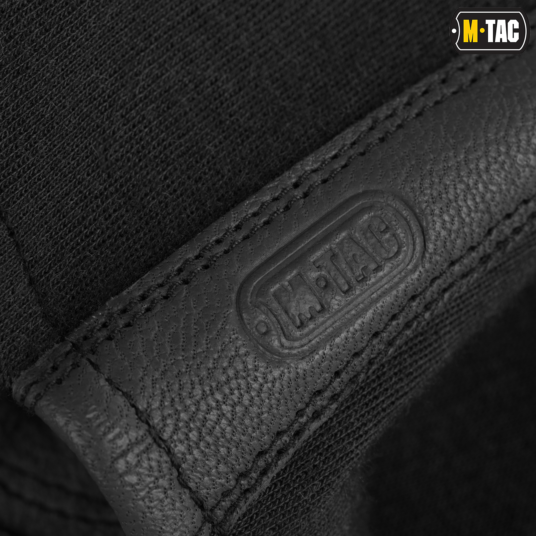 M-Tac перчатки Nomex Sport Leather Black — 8