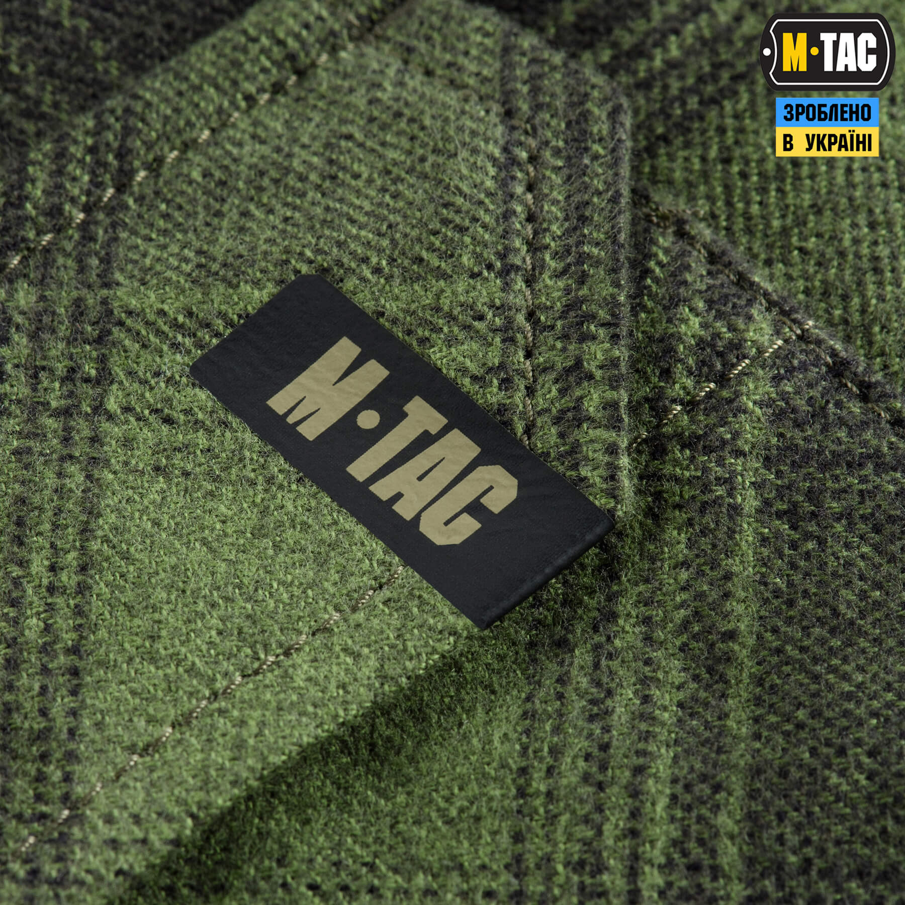M-Tac рубашка Lumberjack Cotton Shirt Olive/Black — 7