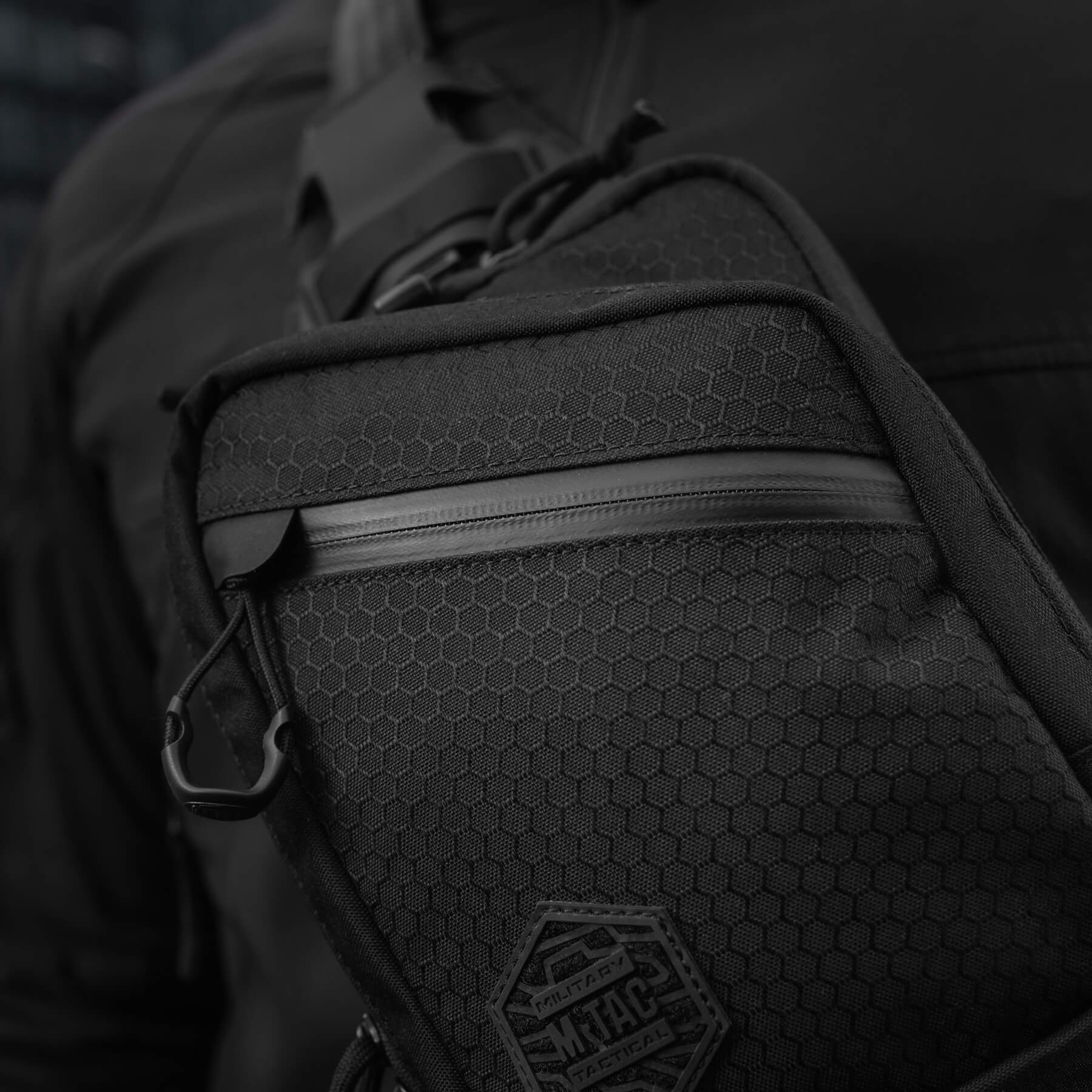 M-Tac сумка Sling Pistol Bag Hex Black — 12