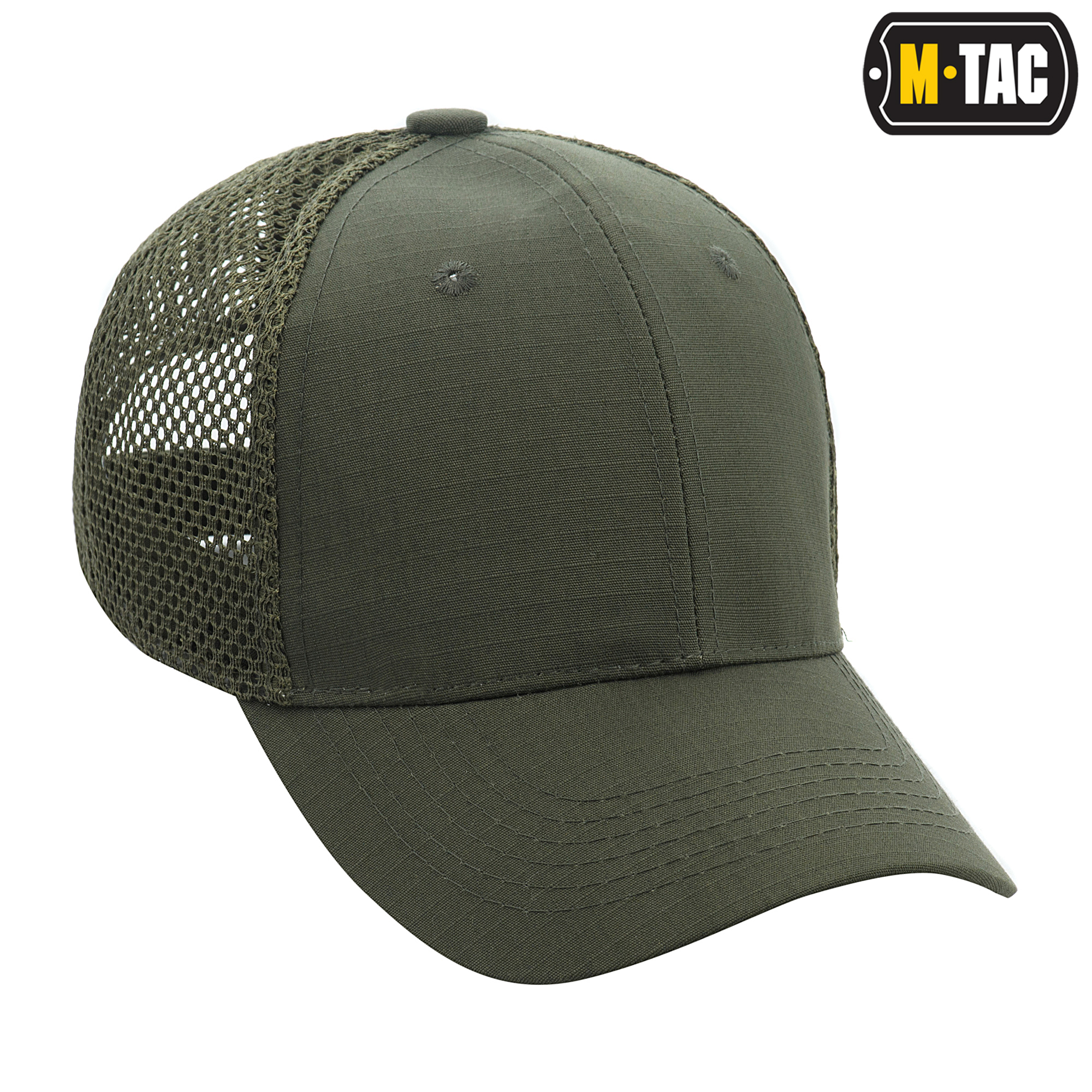 M-Tac бейсболка с сеткой Flex рип-стоп Army Olive — 6