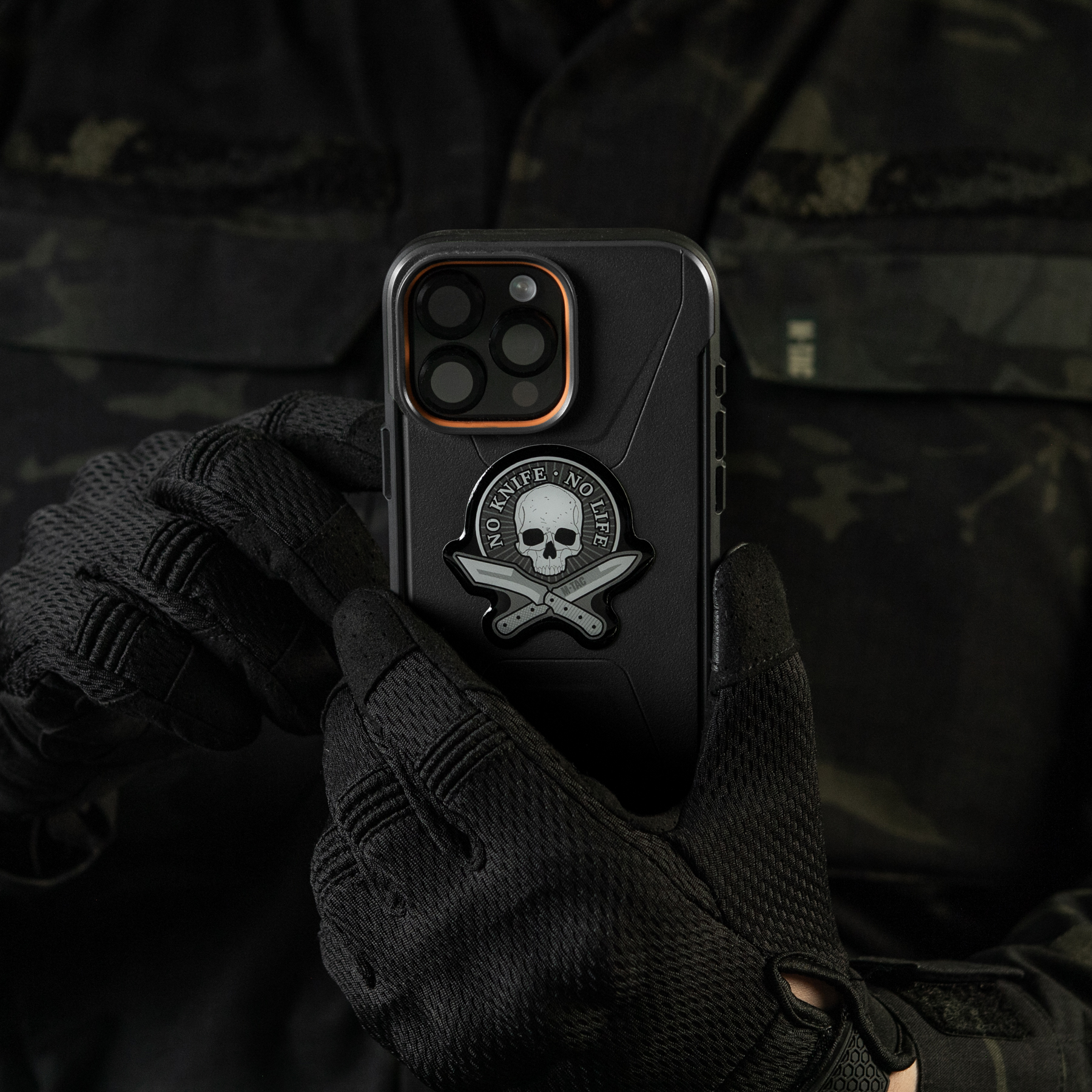 M-Tac наклейка обємна No Knife - No Life — 11