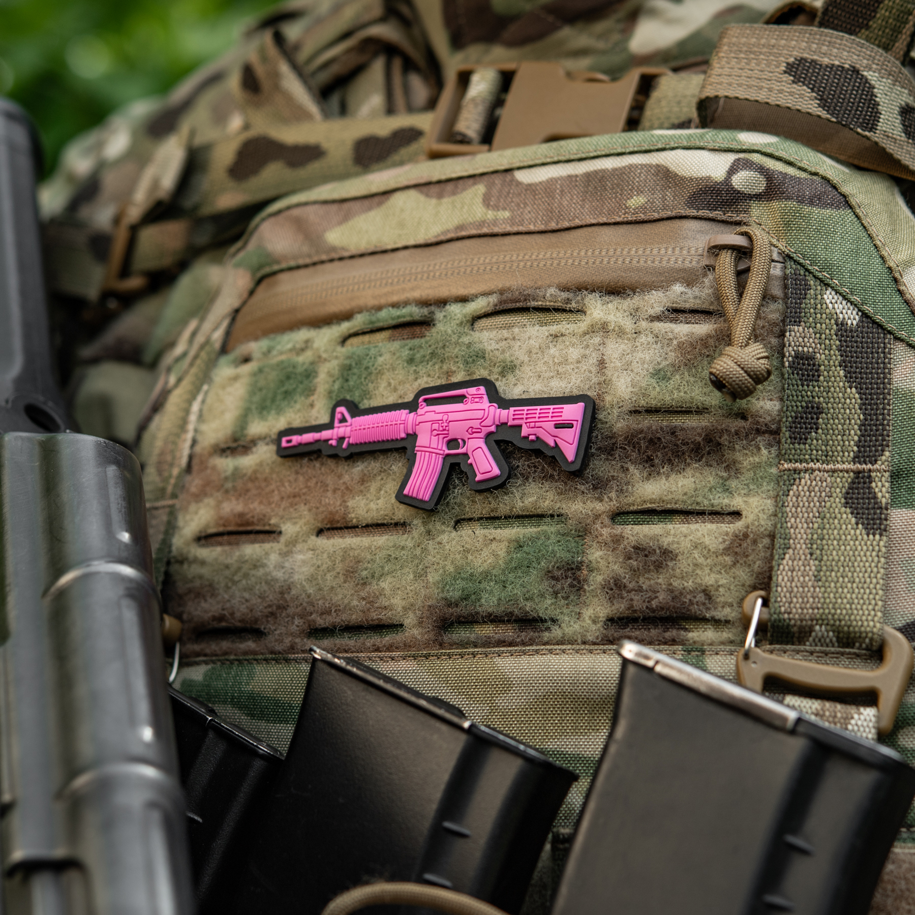 M-Tac нашивка M4A1 3D PVC Pink — 5