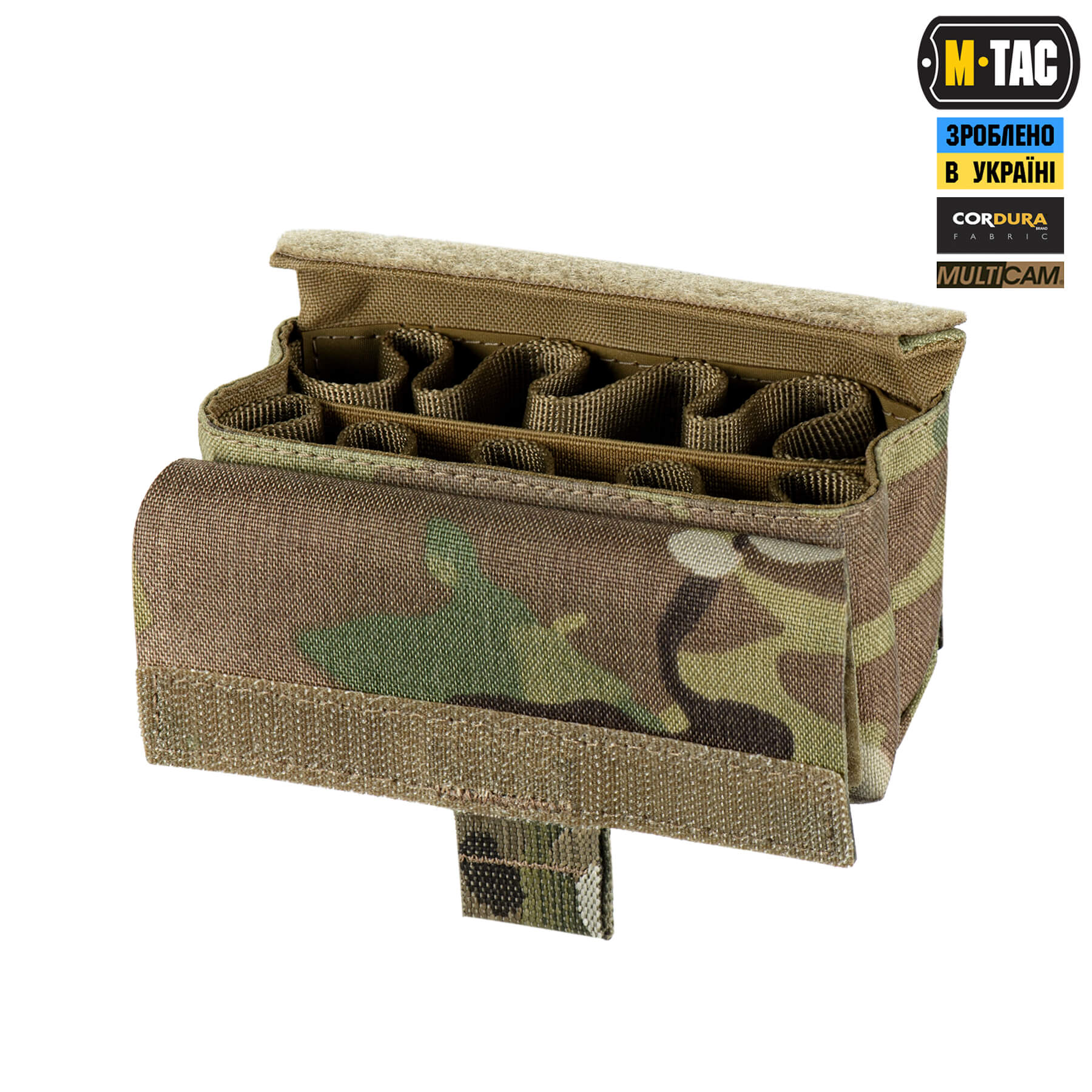M-Tac подсумок под 12 калибр на 10 патронов Elite Multicam — 6