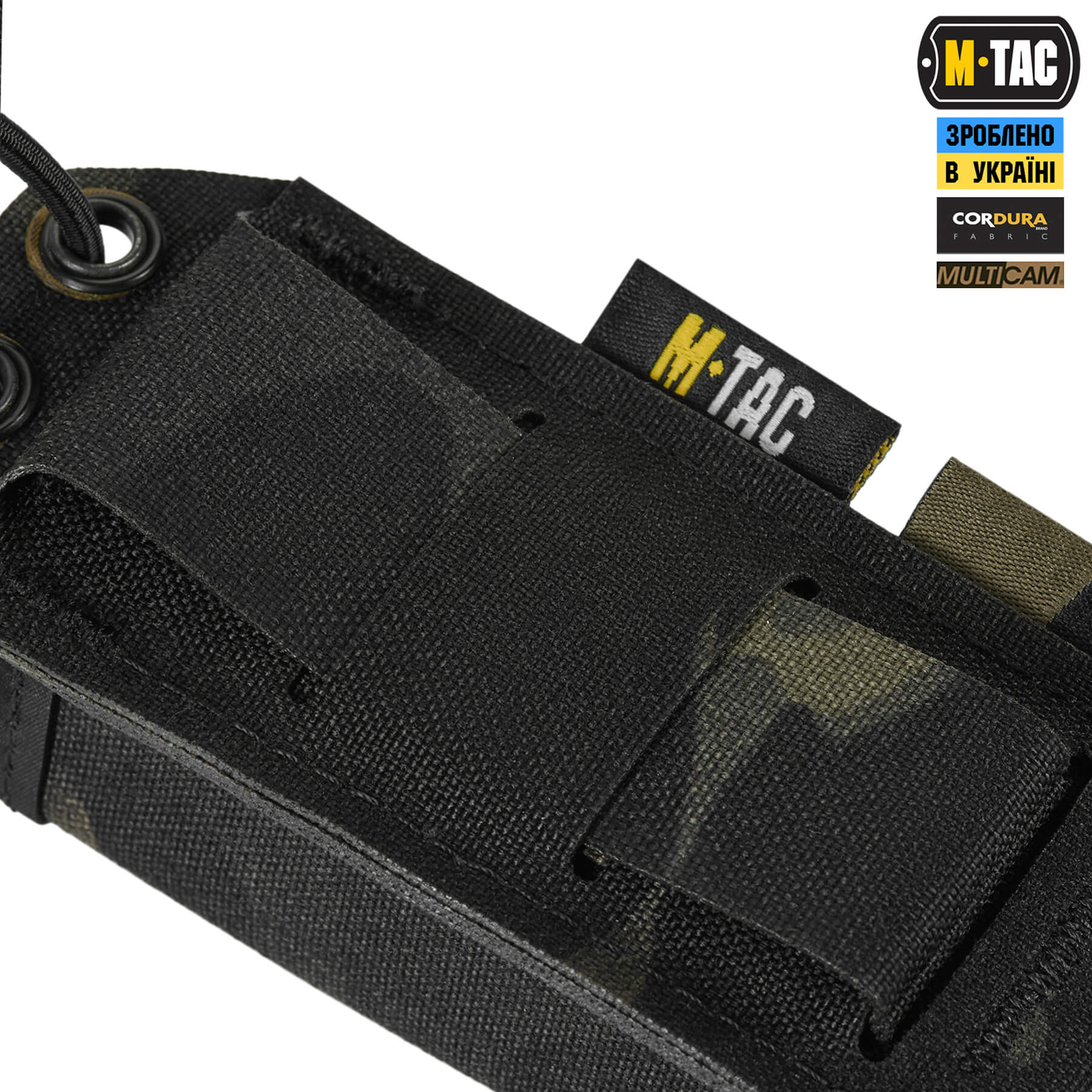 M-Tac подсумок для пистолетного магазина/мультитула Elite Gen.ІІ Multicam Black — 9