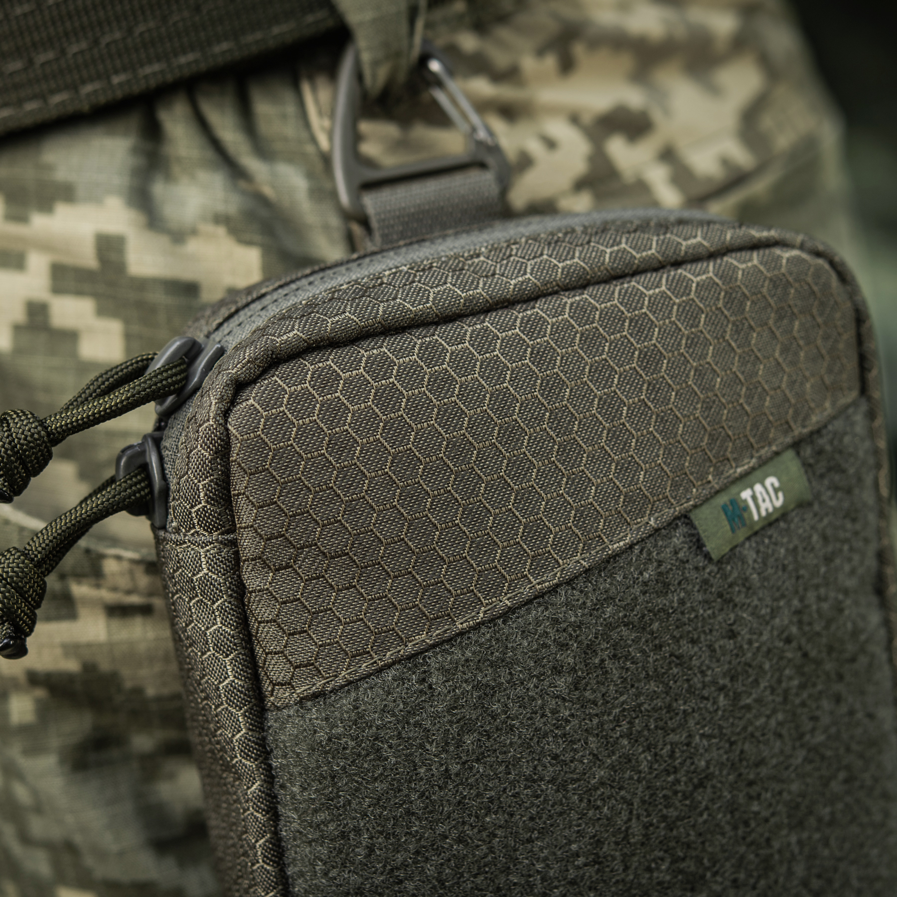 M-Tac EDC Pocket HEX Elite Ranger Green — 19
