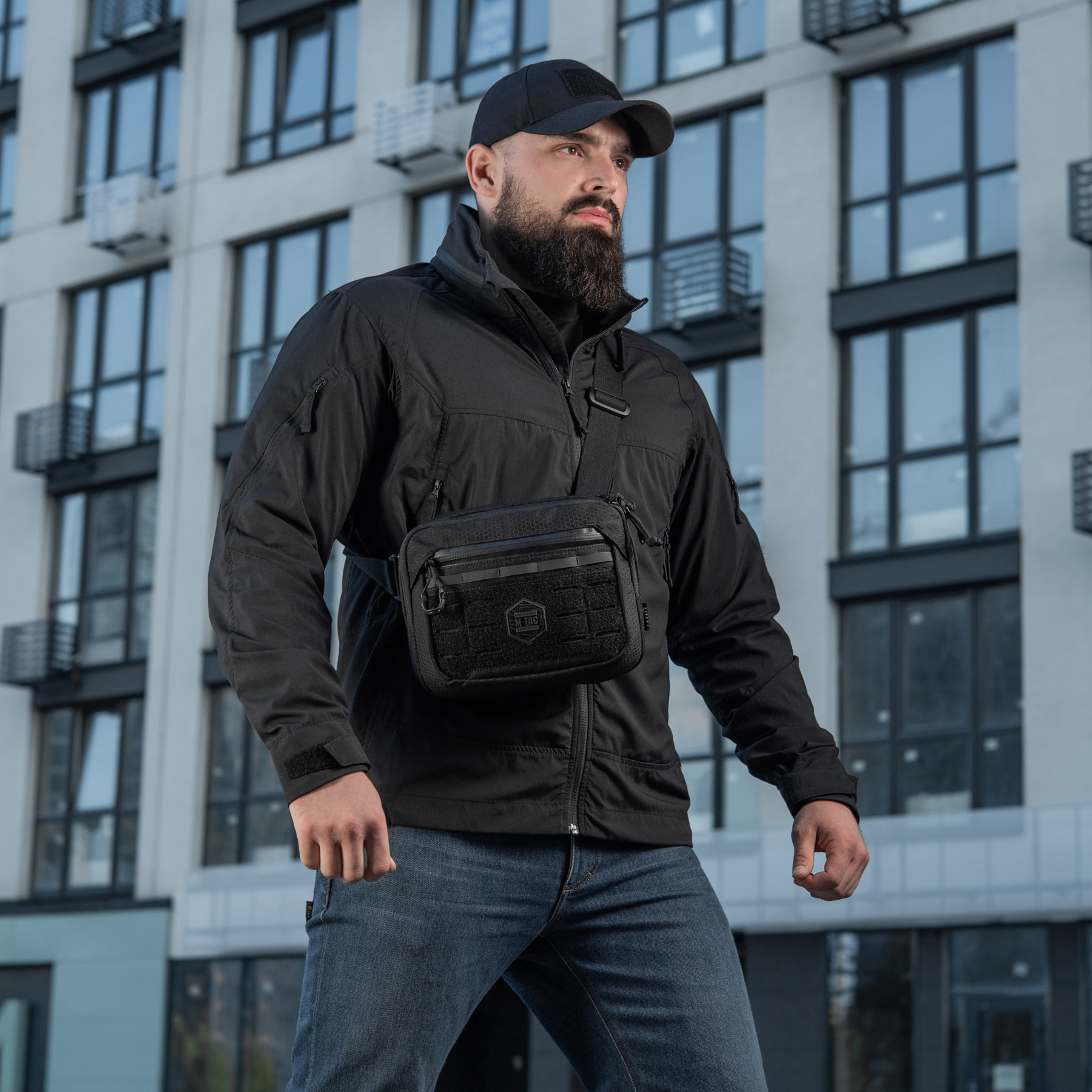 M-Tac сумка EDC Bag Elite HEX Black — 14