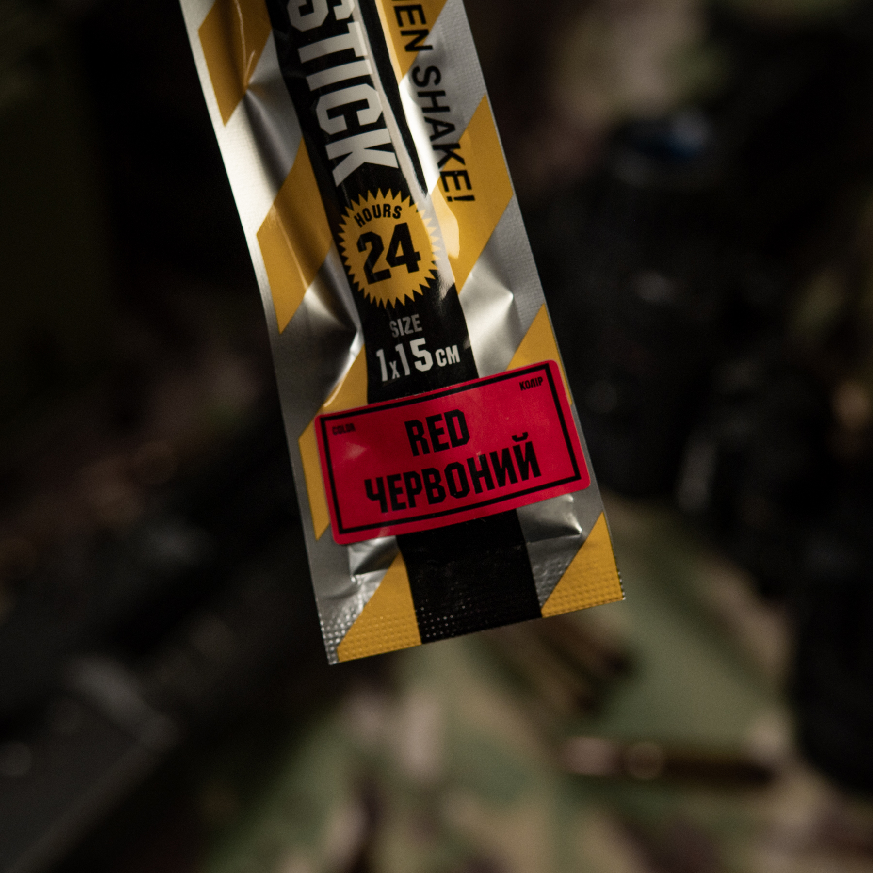 M-Tac химсвет 15 см красный — 9