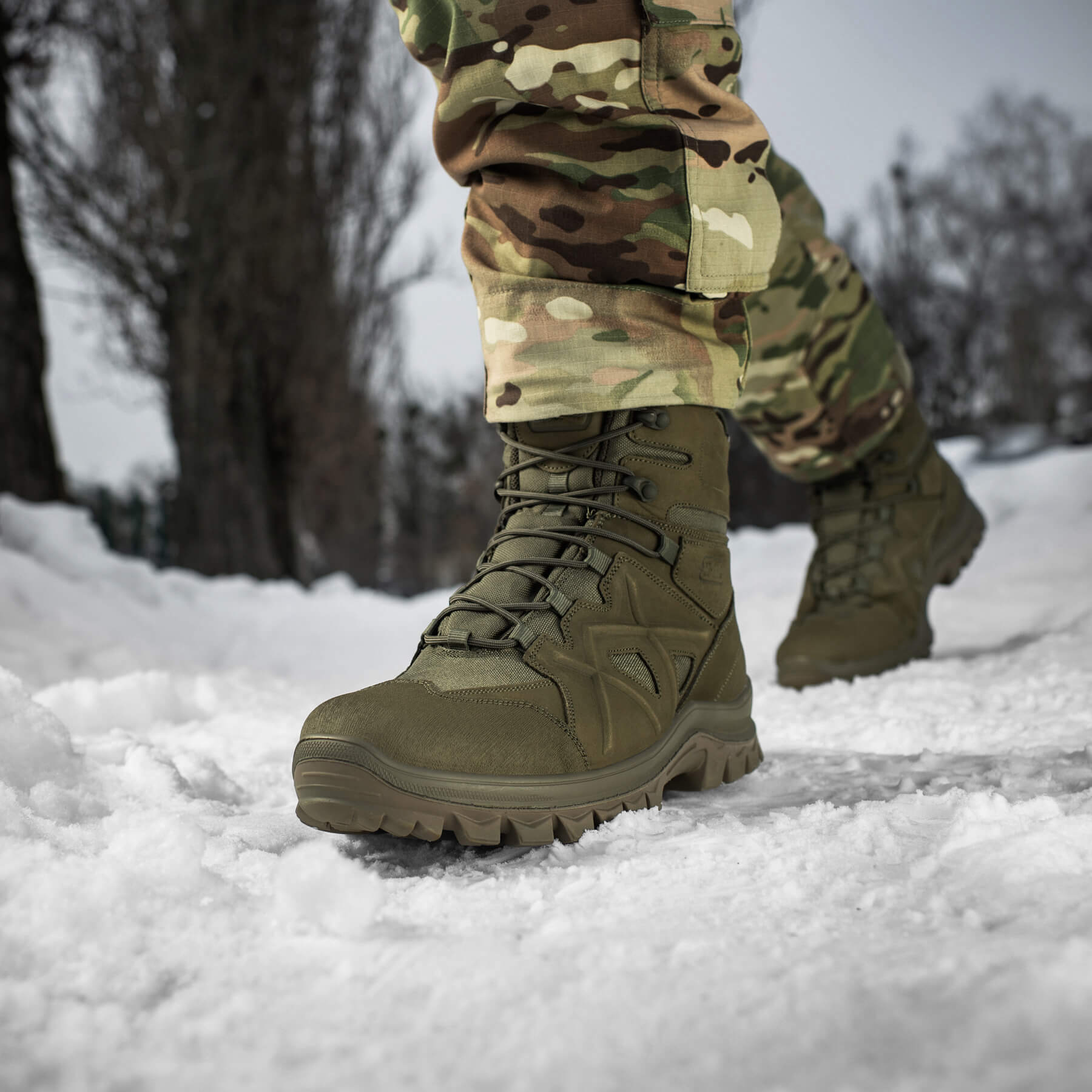 M-Tac ботинки полевые с утеплителем Winter Cross Ranger Green — 16