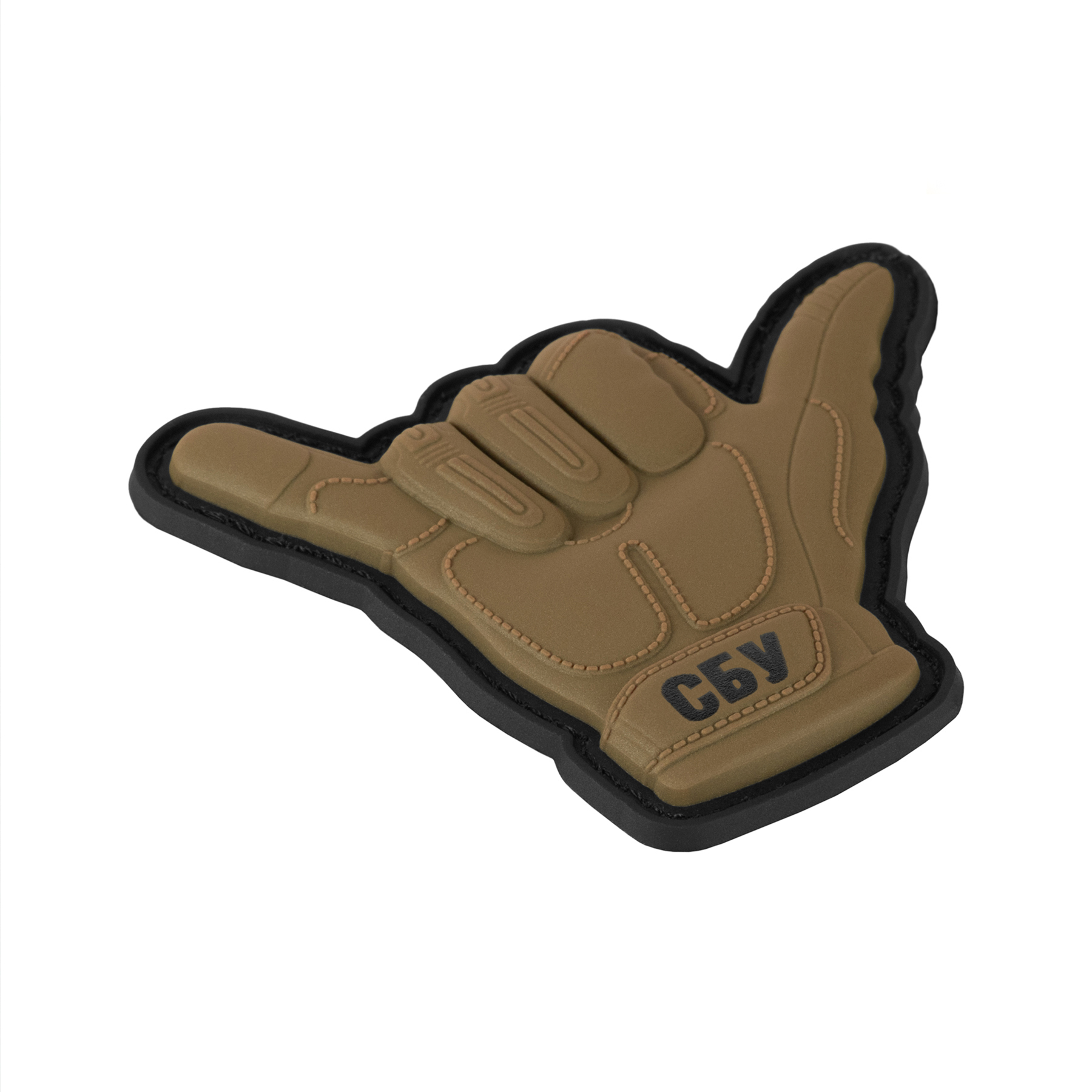 Нашивка Shaka СБУ PVC Coyote — 3