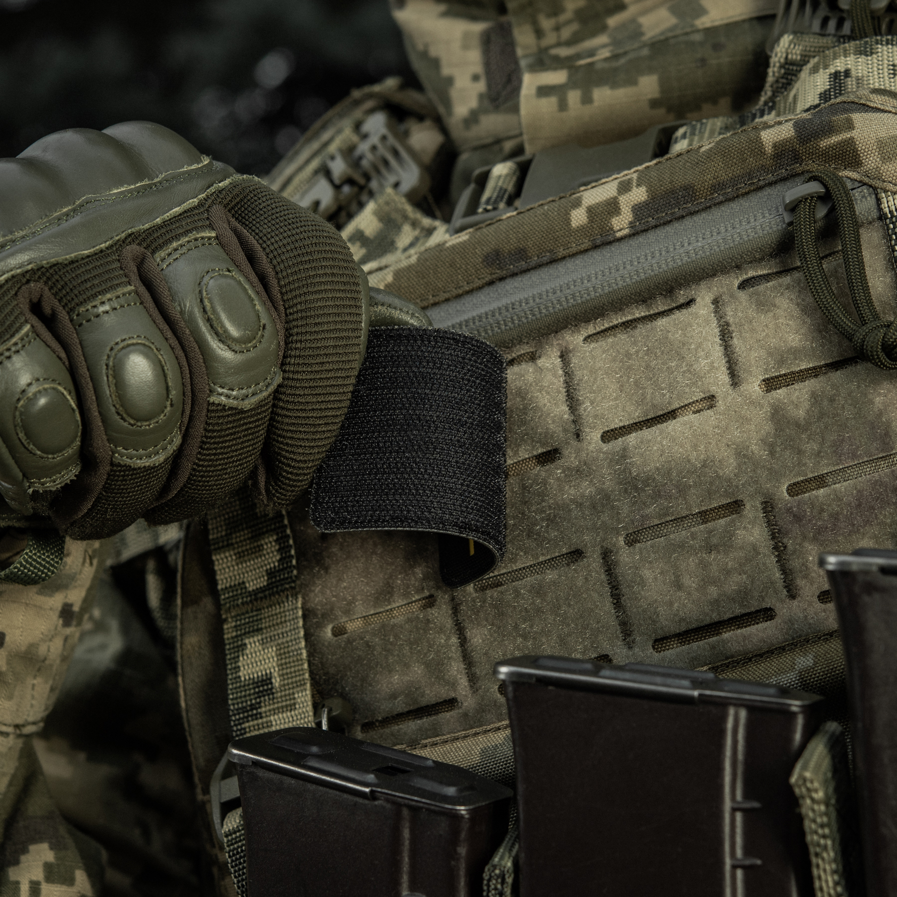 M-Tac нашивка Бог простит, ВСУ никогда Black/Yellow/Blue/GID — 10