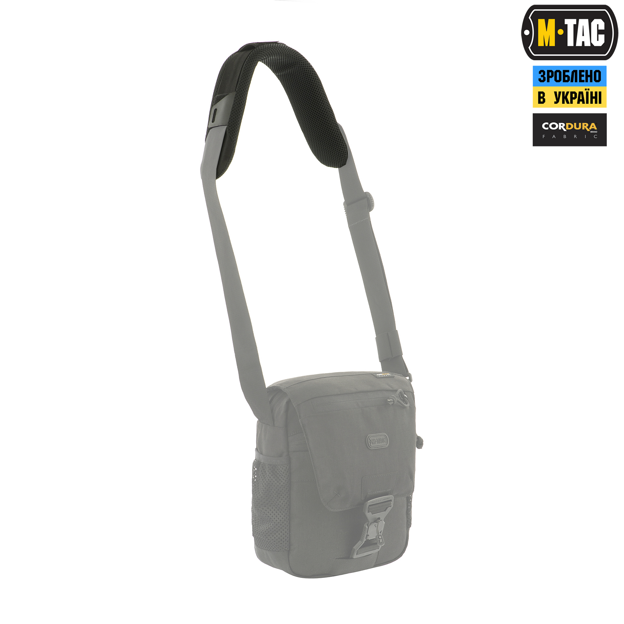 M-Tac демпфер плечевой на лямку 40 мм Elite Black — 2