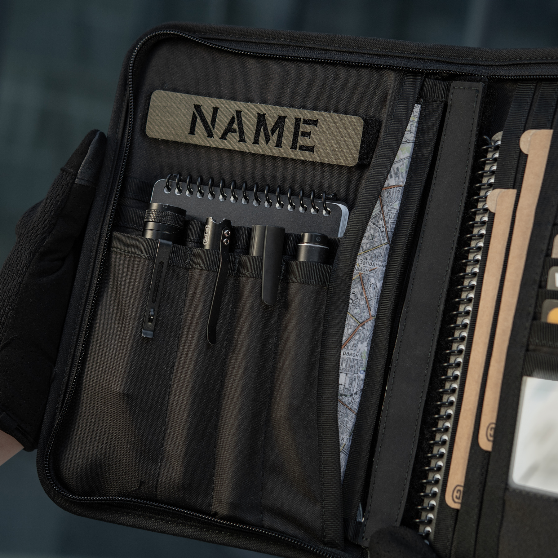 M-Tac планшет-органайзер А5 Elite Black — 26