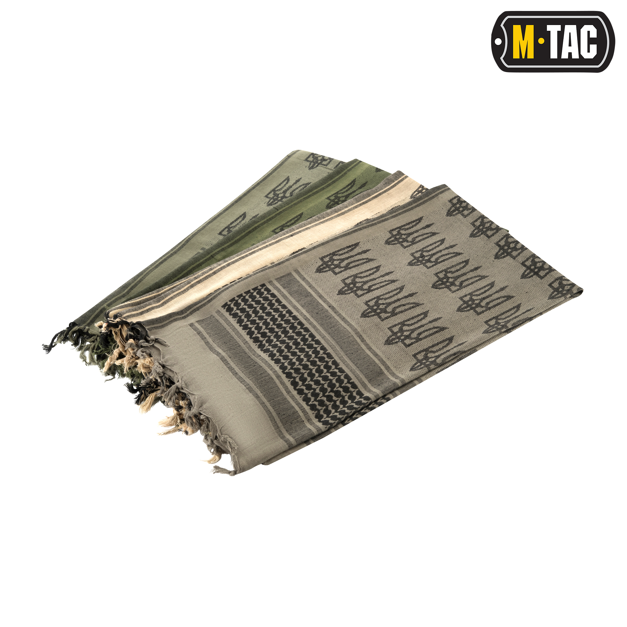 M-Tac шарф шемаг с Тризубом Coyote/Black — 5