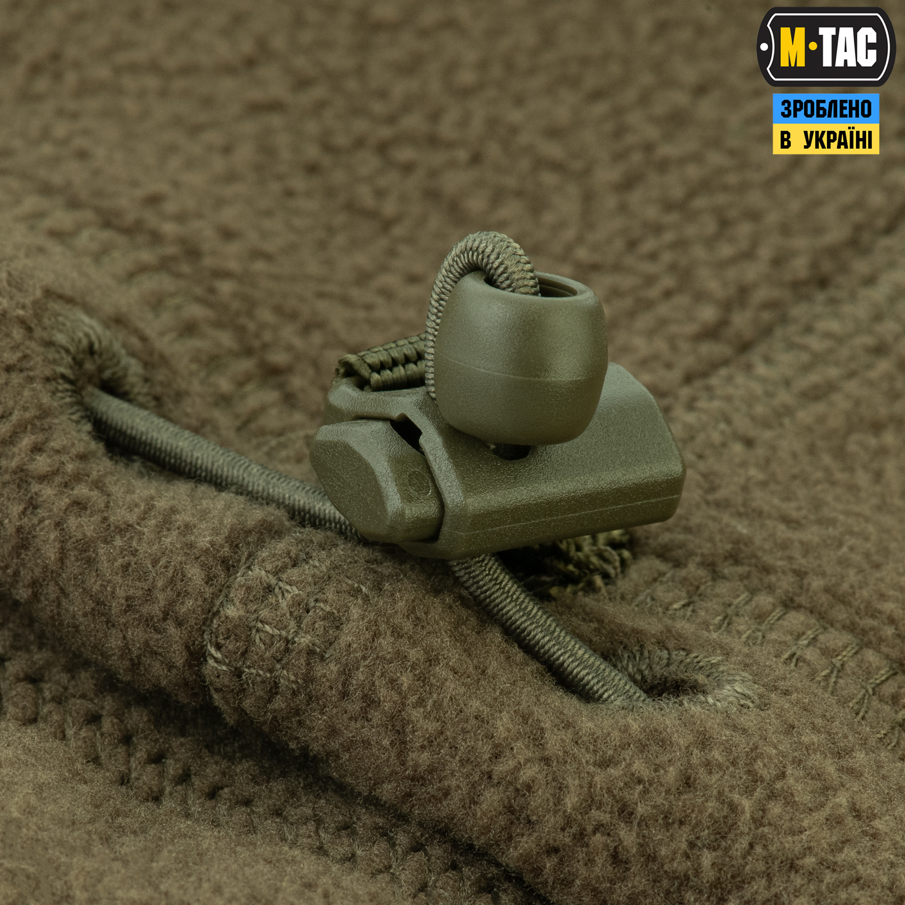 M-Tac шарф-труба анатомический с затяжкой Elite флис (320г/м2) Dark Olive — 5