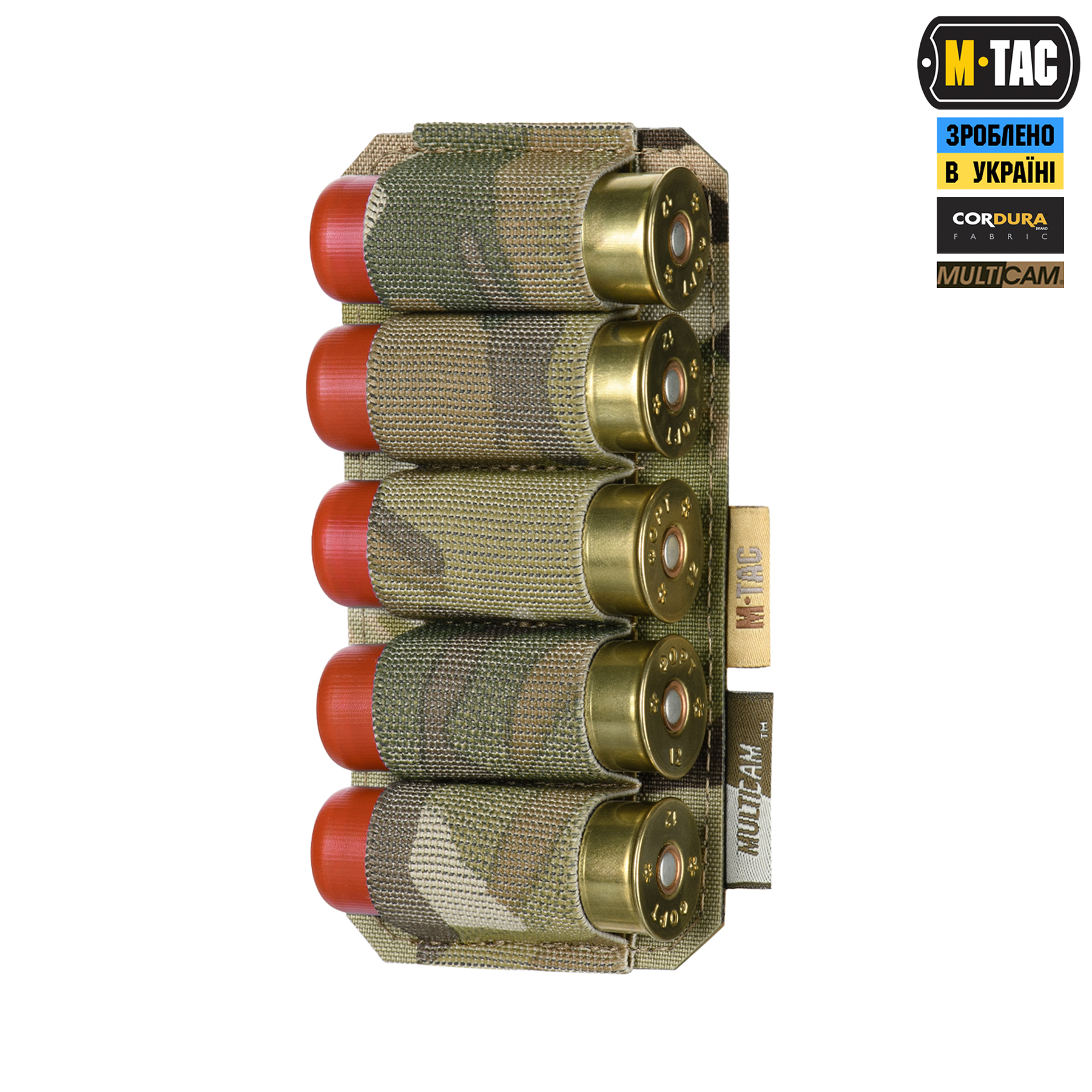 M-Tac патронташ на липучке для патронов 12 калибра Multicam — 6
