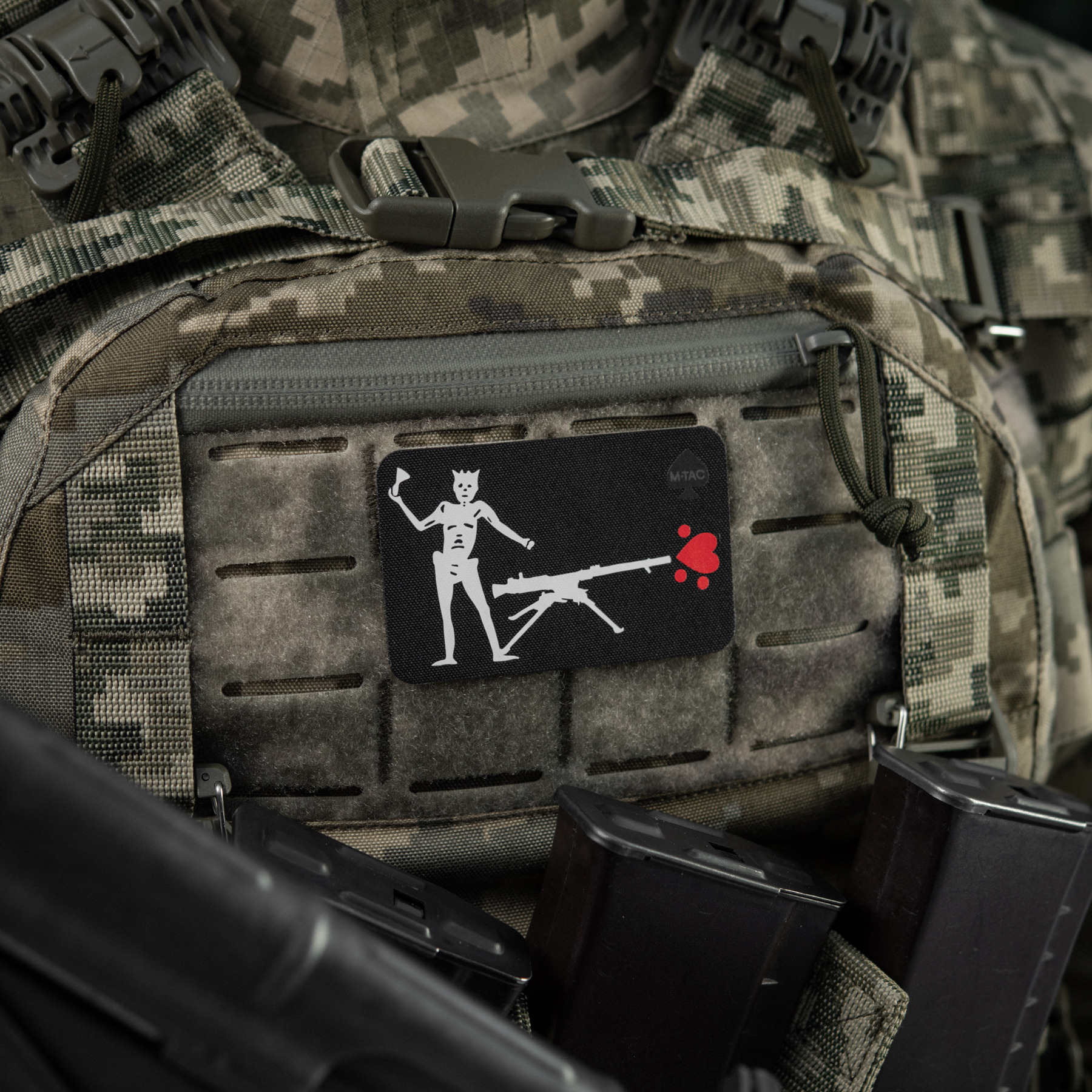 M-Tac нашивка прапор Чорна Борода СПГ-9 Black — 6
