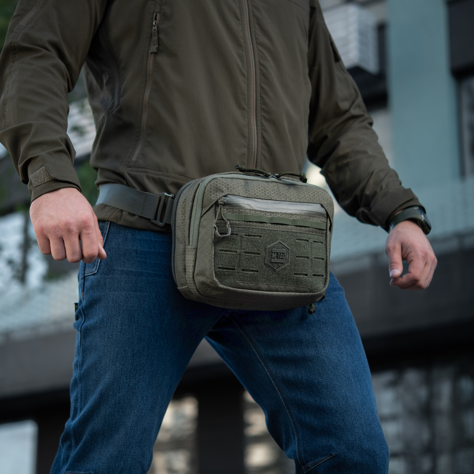 M-Tac сумка EDC Bag Elite HEX Ranger Green — 25