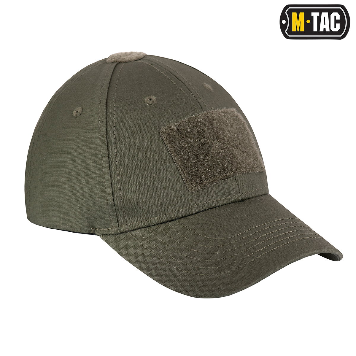 M-Tac бейсболка с липучкой Flex рип-стоп Army Olive — 6