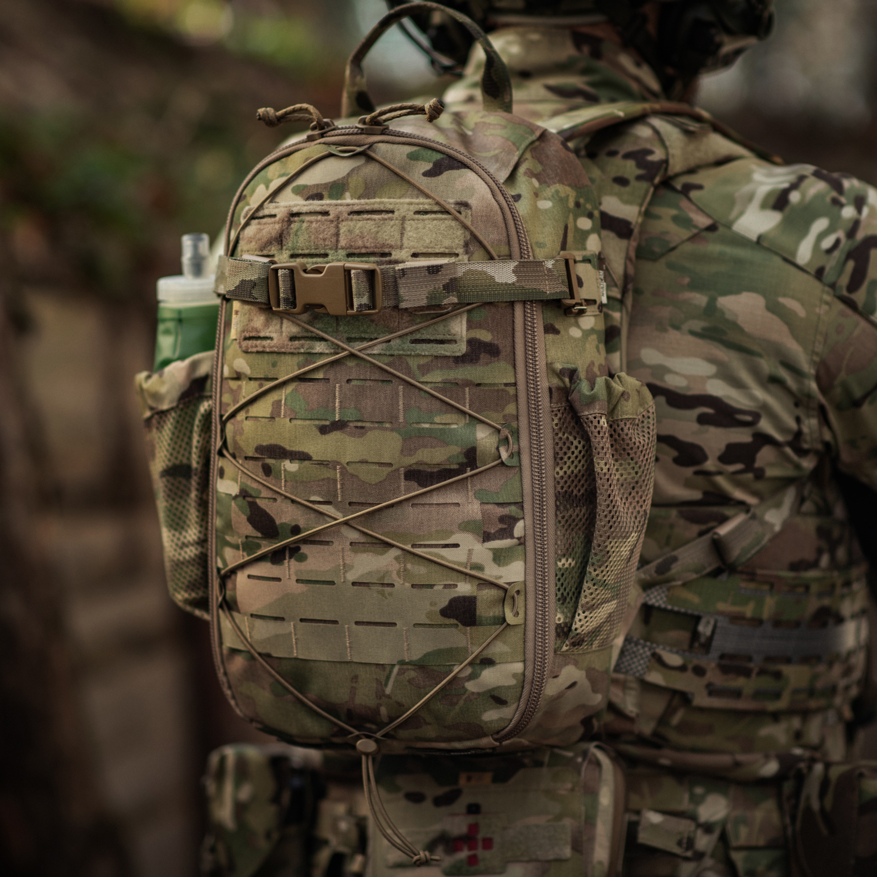 M-Tac рюкзак Sturm с эргономичными лямками Elite Multicam — 10