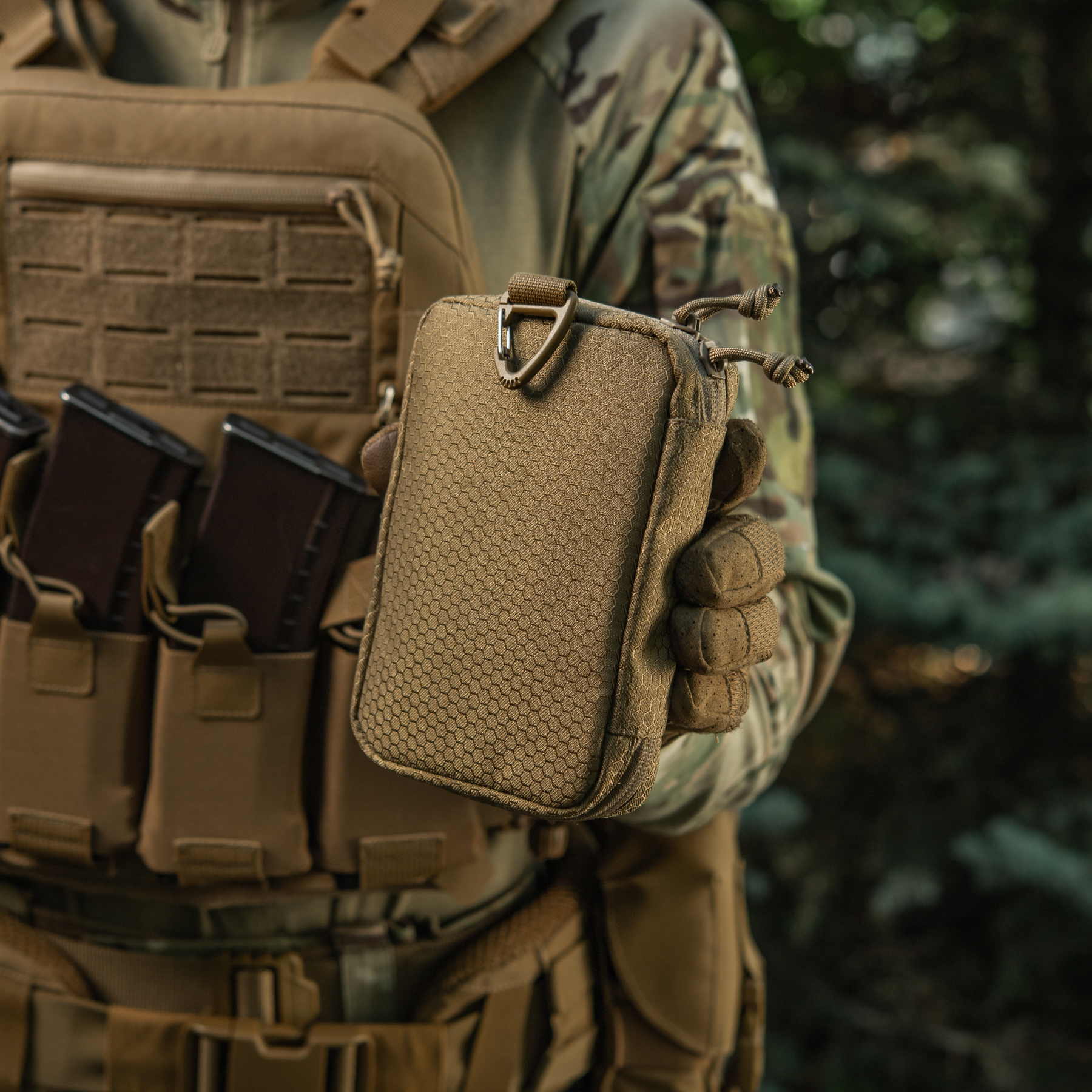 M-Tac EDC Pocket HEX Elite Coyote — 14