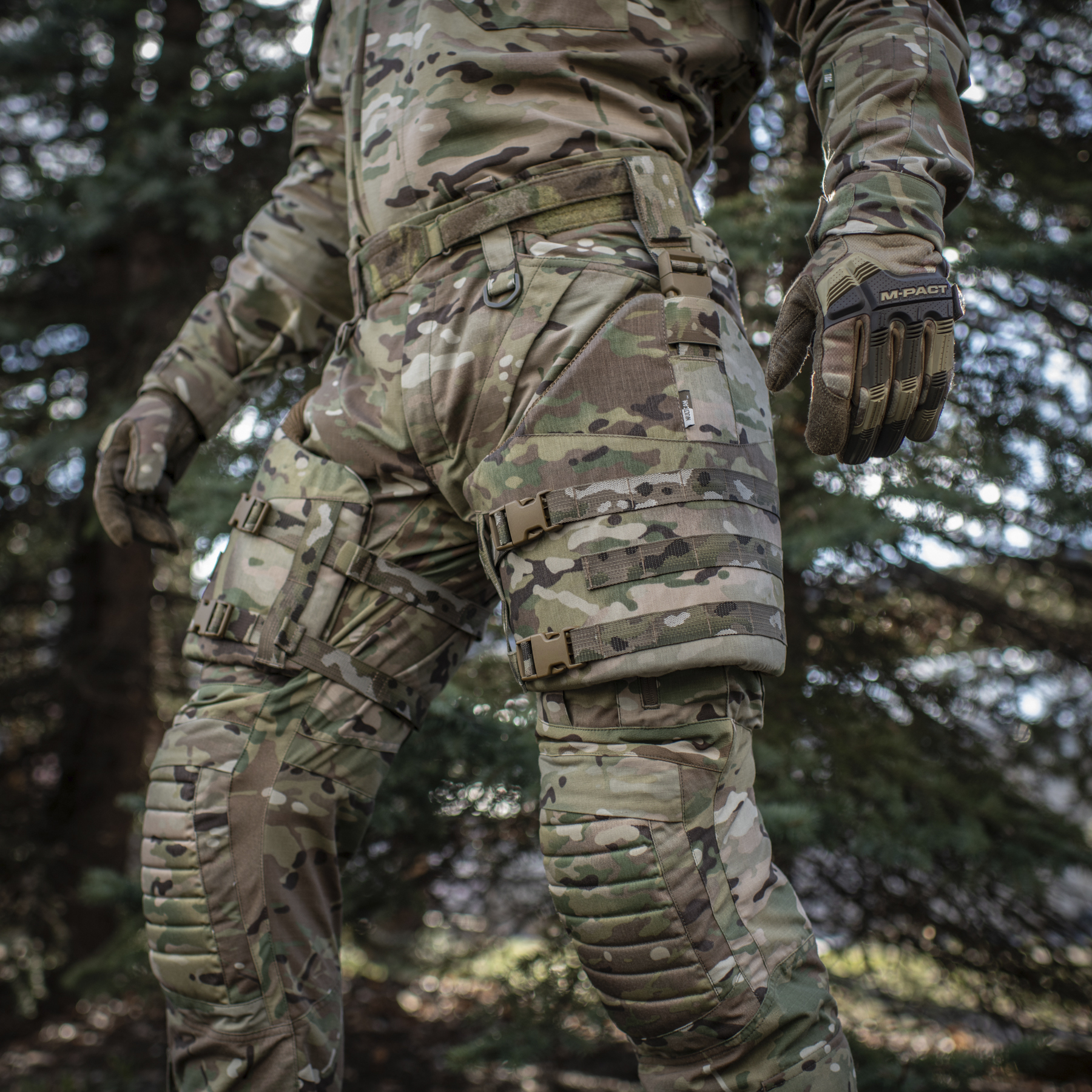M-Tac защита бедер с баллистическим пакетом 1 класс (FMS) Multicam — 37