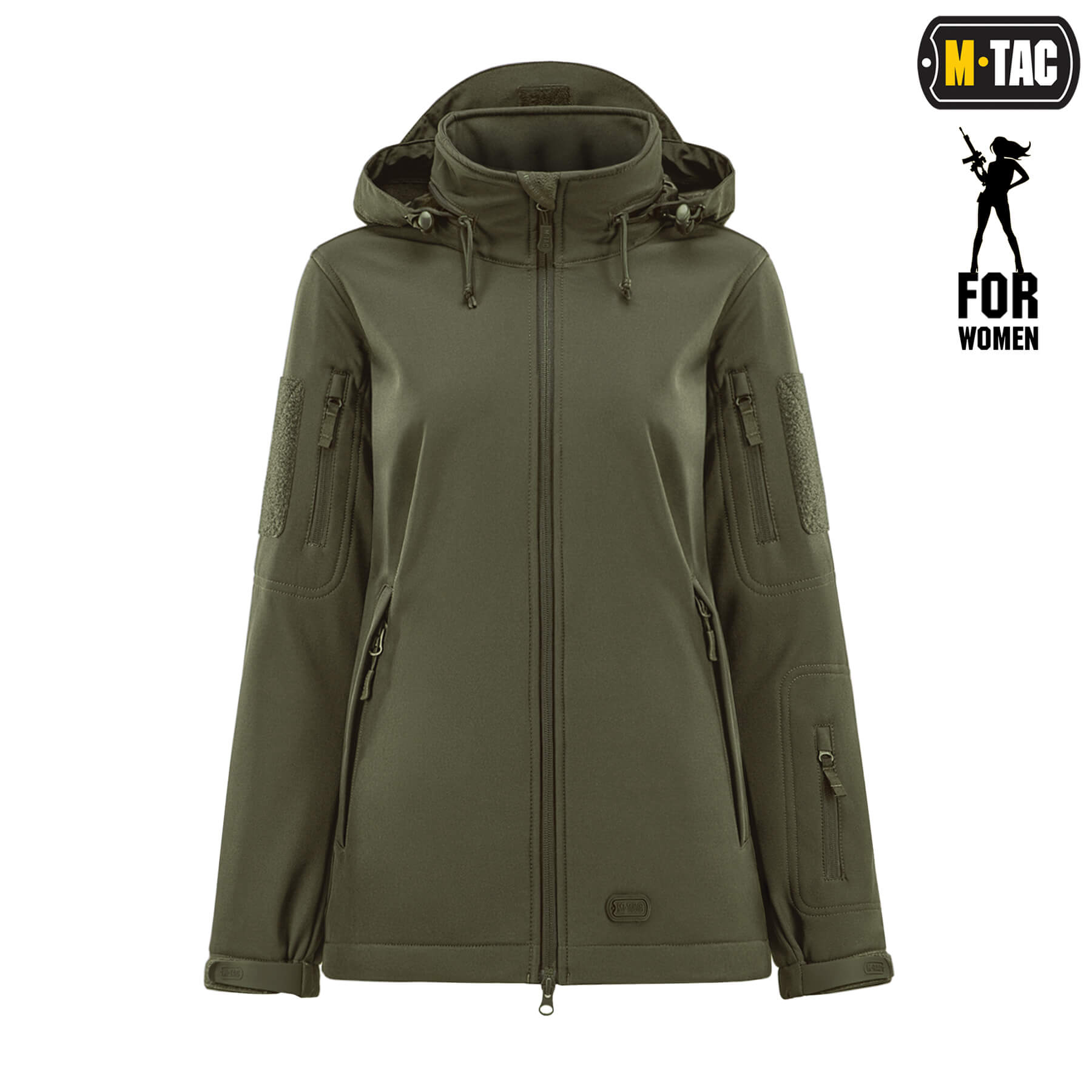 M-Tac куртка Soft Shell Lady Olive — 3