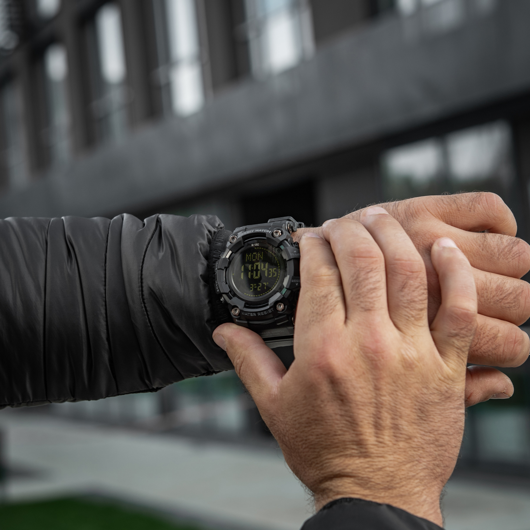M-Tac часы тактические 2037 Black — 17