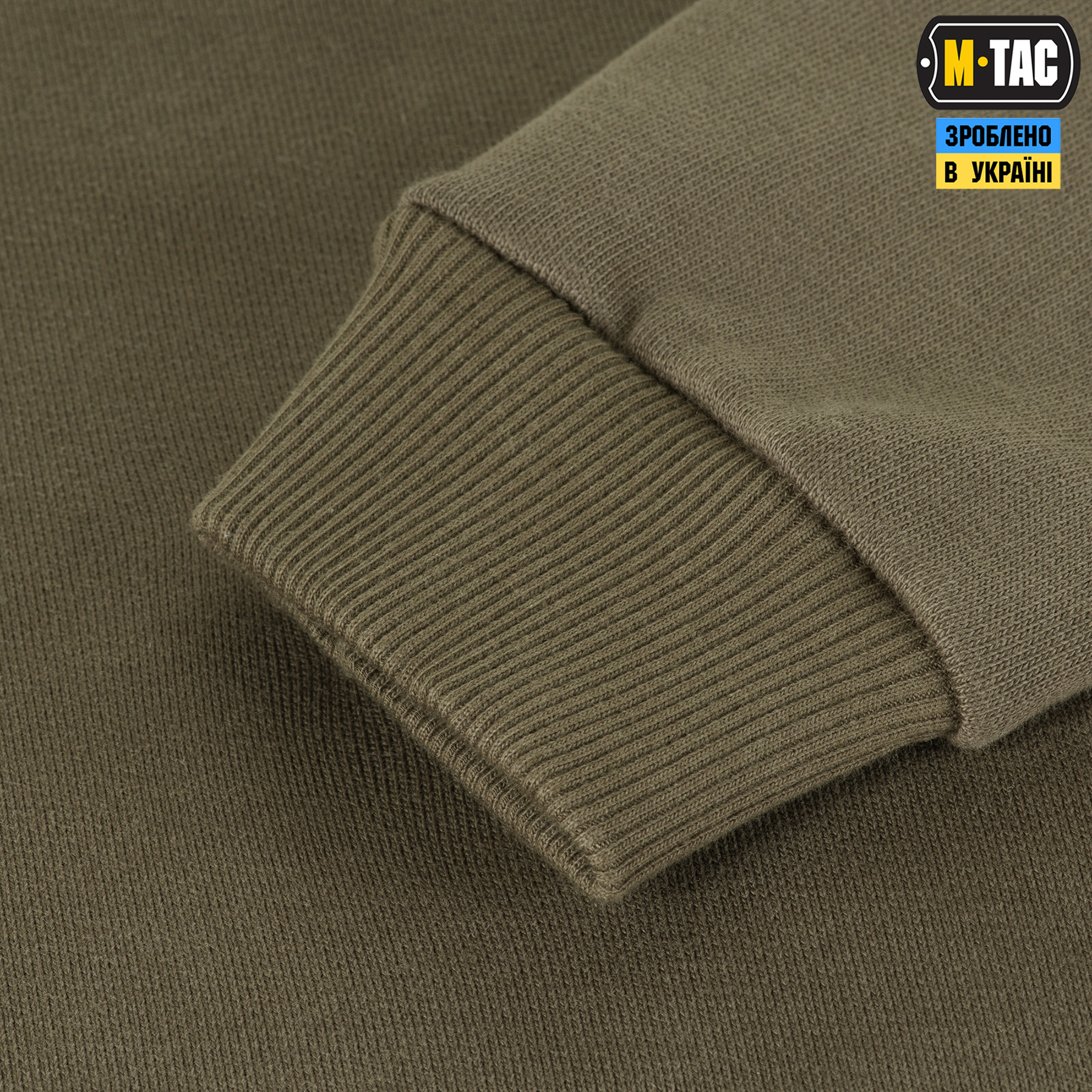 M-Tac свитшот Cotton Hard Dark Olive — 8
