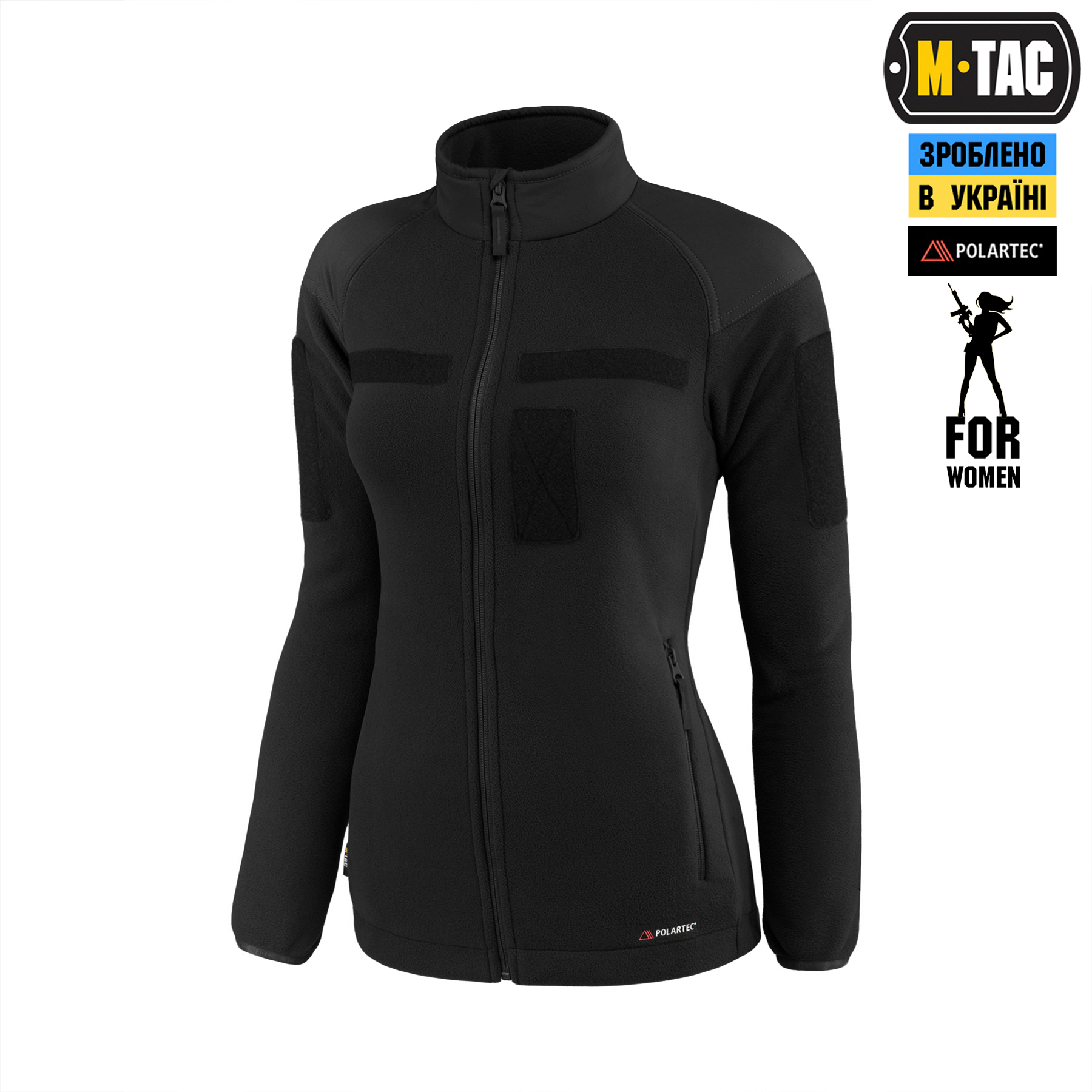 M-Tac куртка Combat Fleece Polartec Jacket Lady Black — 2