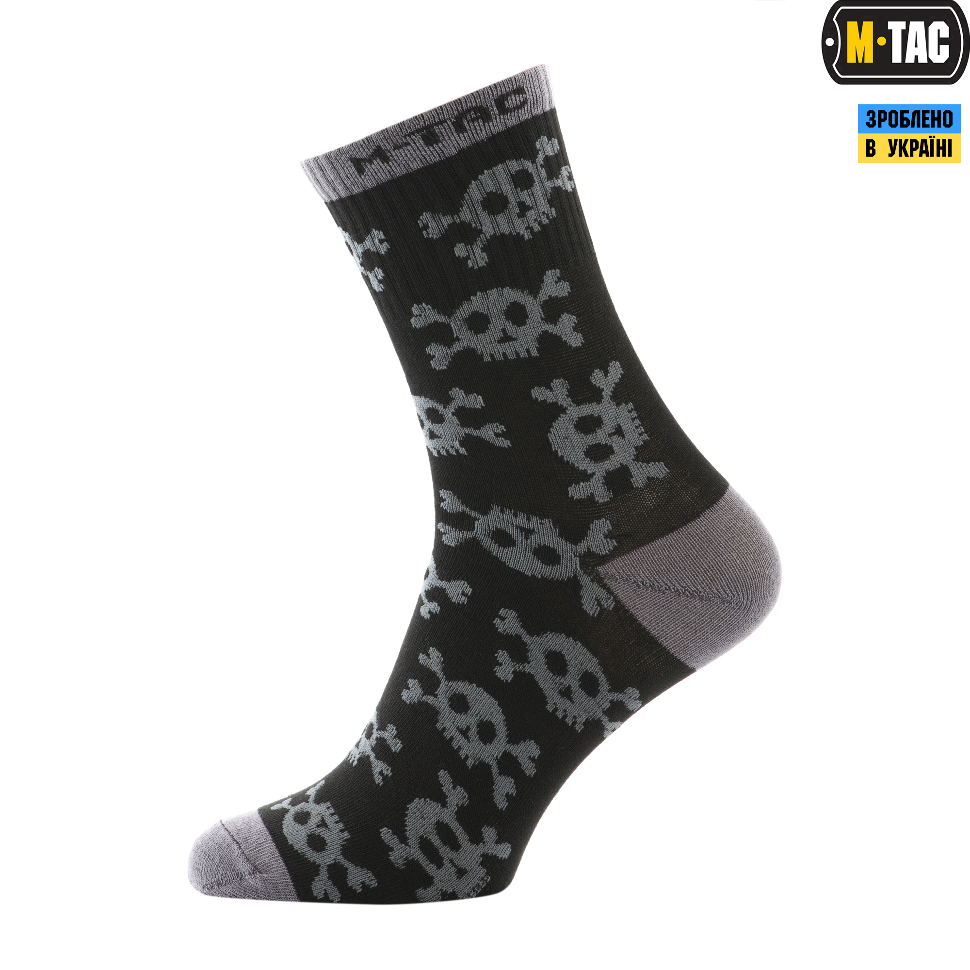M-Tac носки легкие Mk.3 Pirate Skull Black — 3