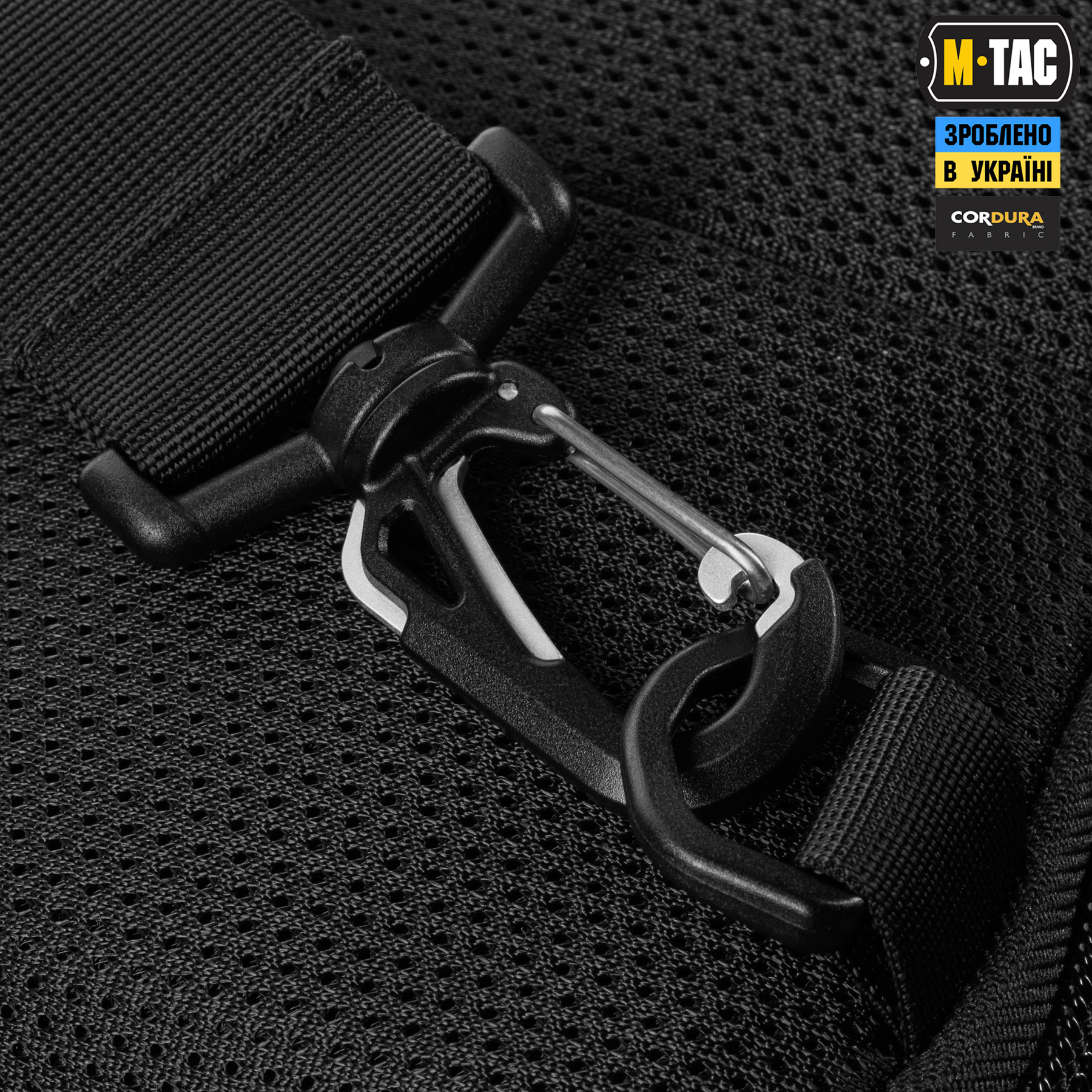 M-Tac сумка Admin Bag Medium Elite с липучкой Black — 10