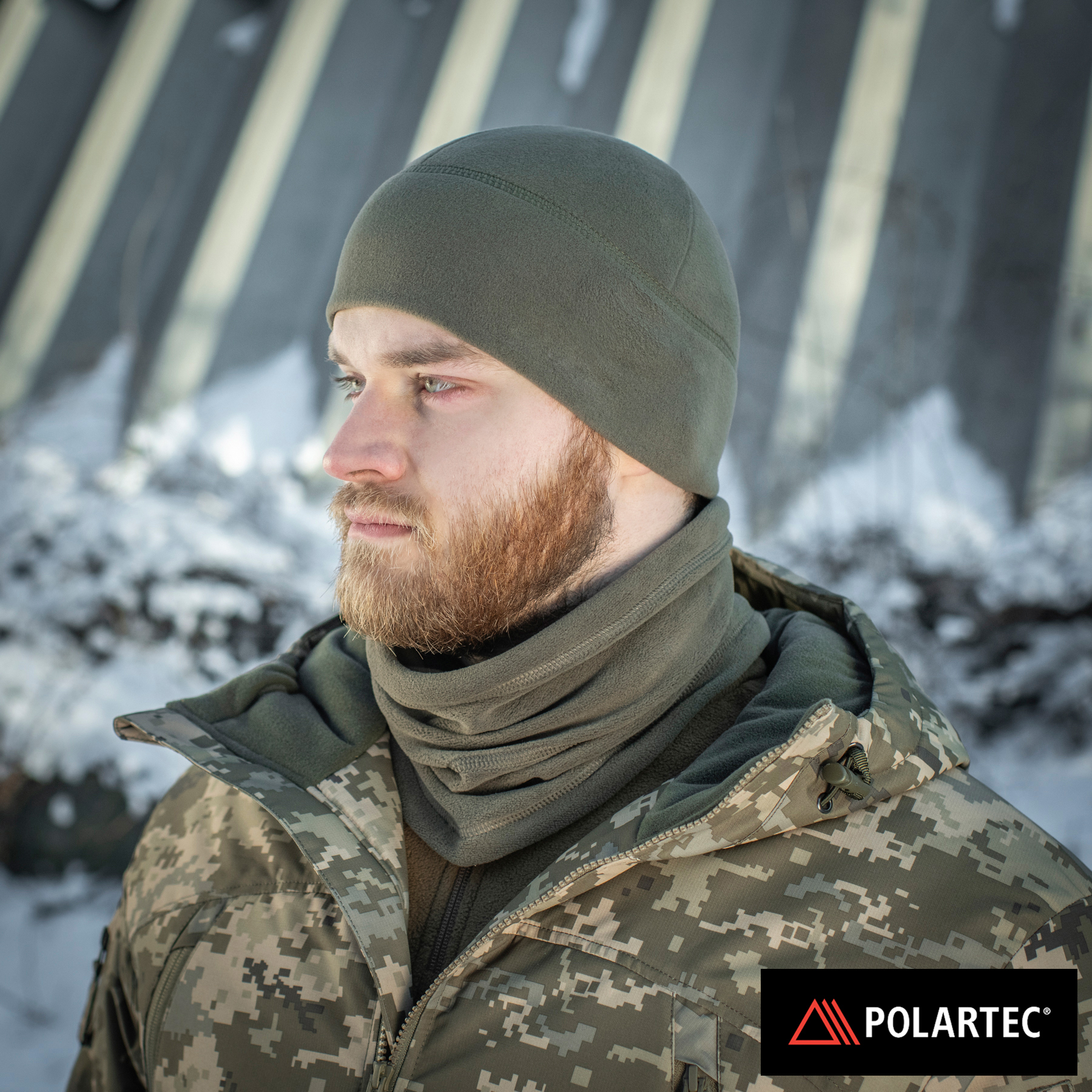 M-Tac шапка Watch Cap флис Light Polartec Gen.II Dark Olive — 7