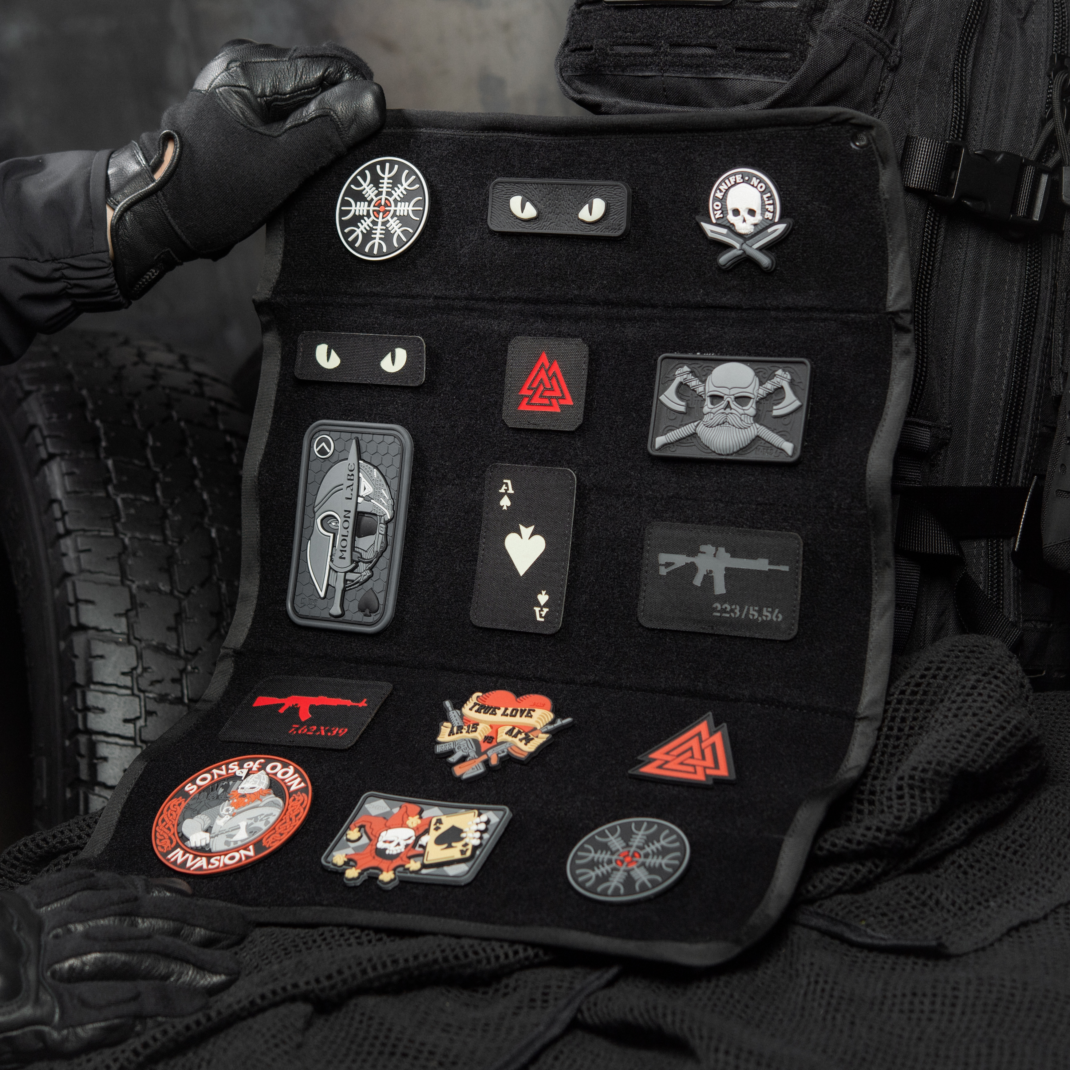 M-Tac панель для нашивок универсальная Black — 19