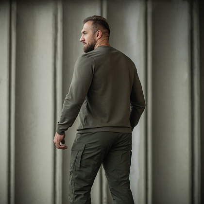 M-Tac свитшот Born by Revolution Ranger Green– Милитарист - фото 11