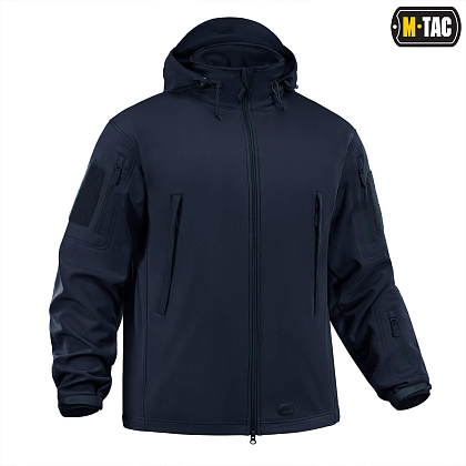 M-Tac куртка Soft Shell Navy Blue– Милитарист - фото 3