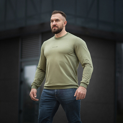 M-Tac свитшот Born by Revolution Light Olive– Милитарист - фото 8