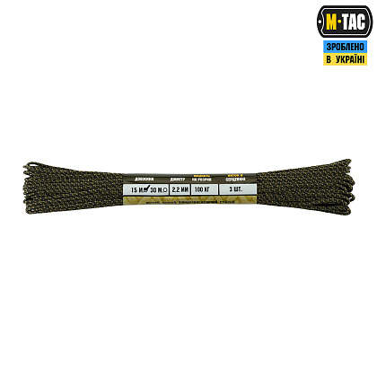 M-Tac паракорд Minicord 15m Tiger Stripe– Милитарист - фото 2