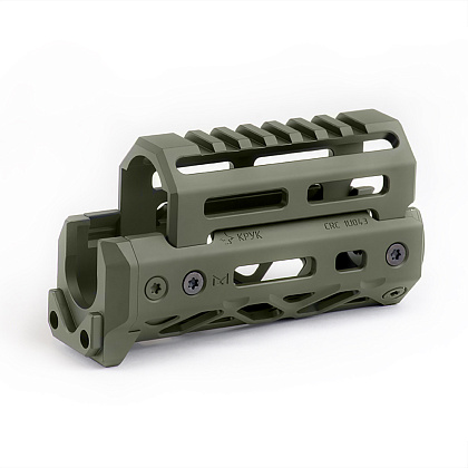 Крук RIS цевье для АКС-74У CERAKOTE OD Green (1U043)– Милитарист - фото 2